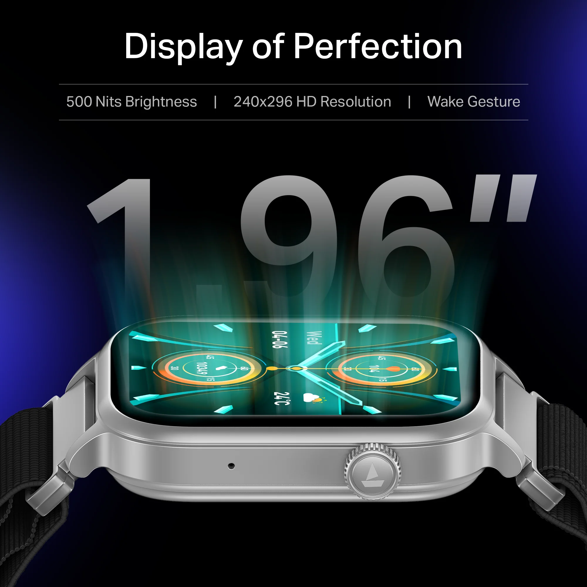 boAt Storm Infinity Plus | Power-Packed Smartwatch with HD Display & 20-Day Battery - Image 21