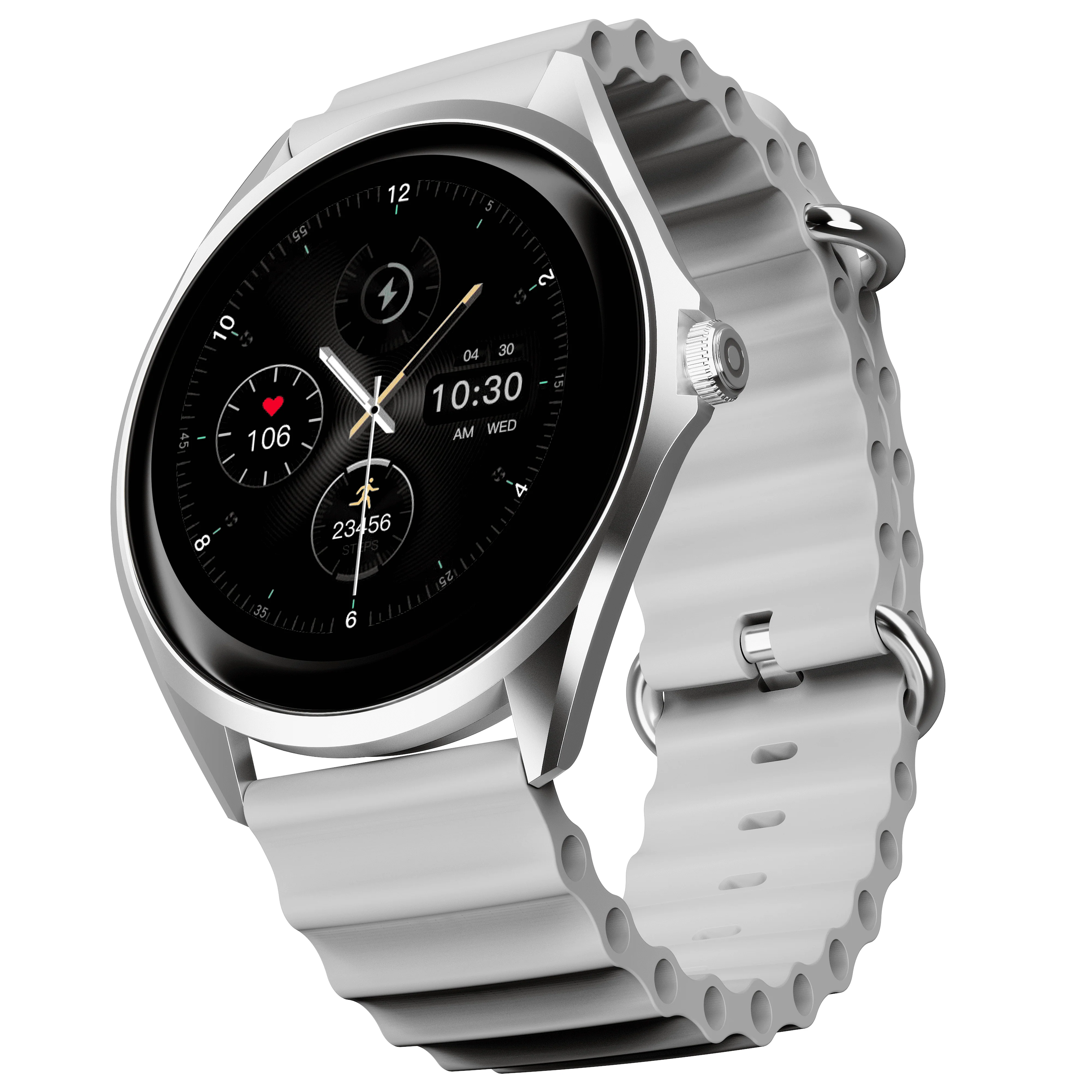 boAt Ultima Aeris | 1.43" AMOLED Smartwatch with 1000 Nits Brightness and Metal Design - Image 3