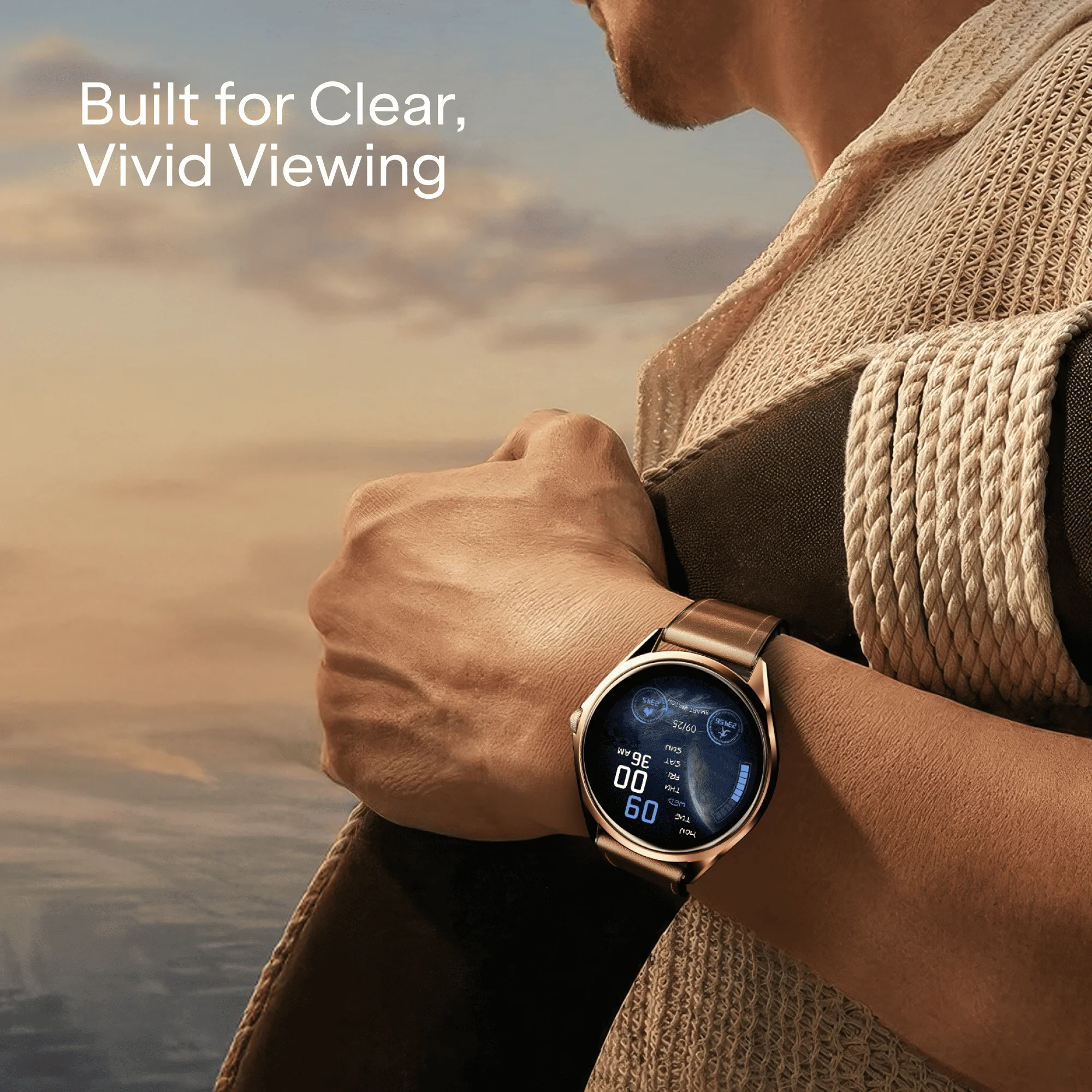 boAt Ultima Aeris | 1.43" AMOLED Smartwatch with 1000 Nits Brightness and Metal Design - Image 6