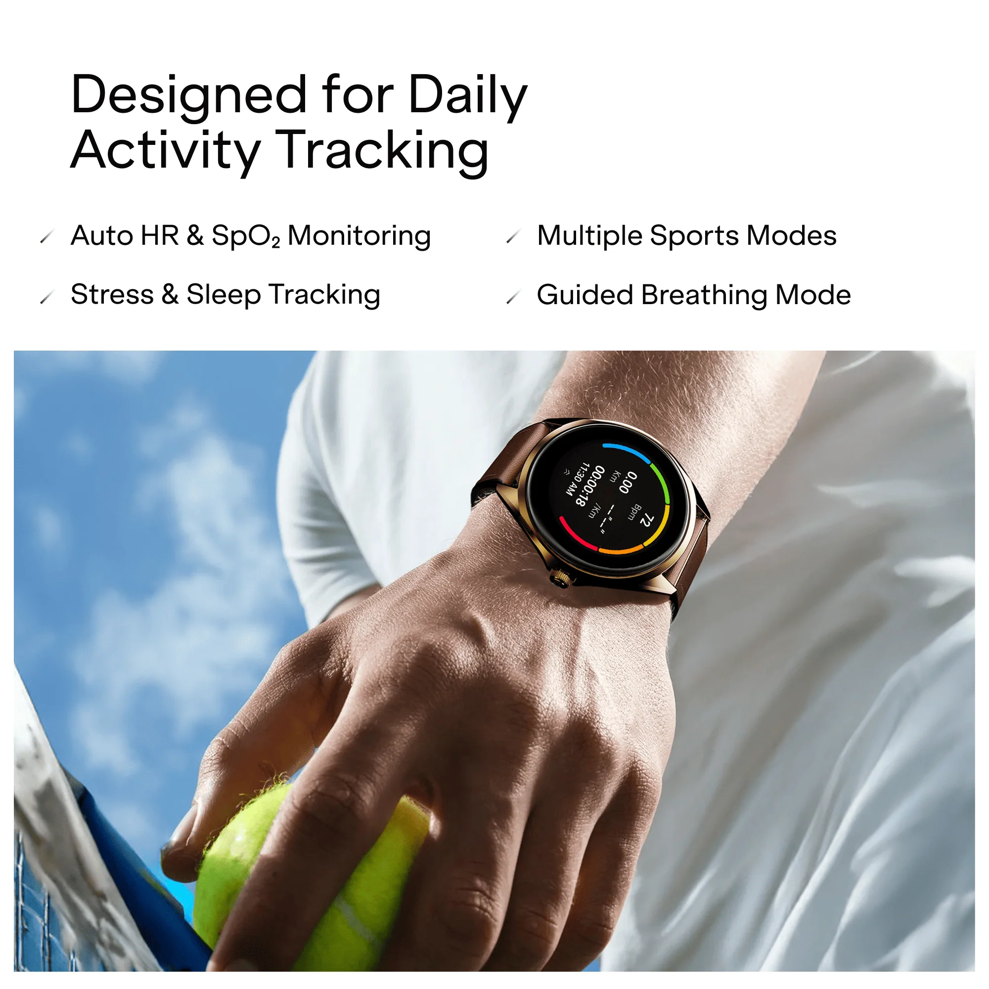 boAt Ultima Aeris | 1.43" AMOLED Smartwatch with 1000 Nits Brightness and Metal Design - Image 7