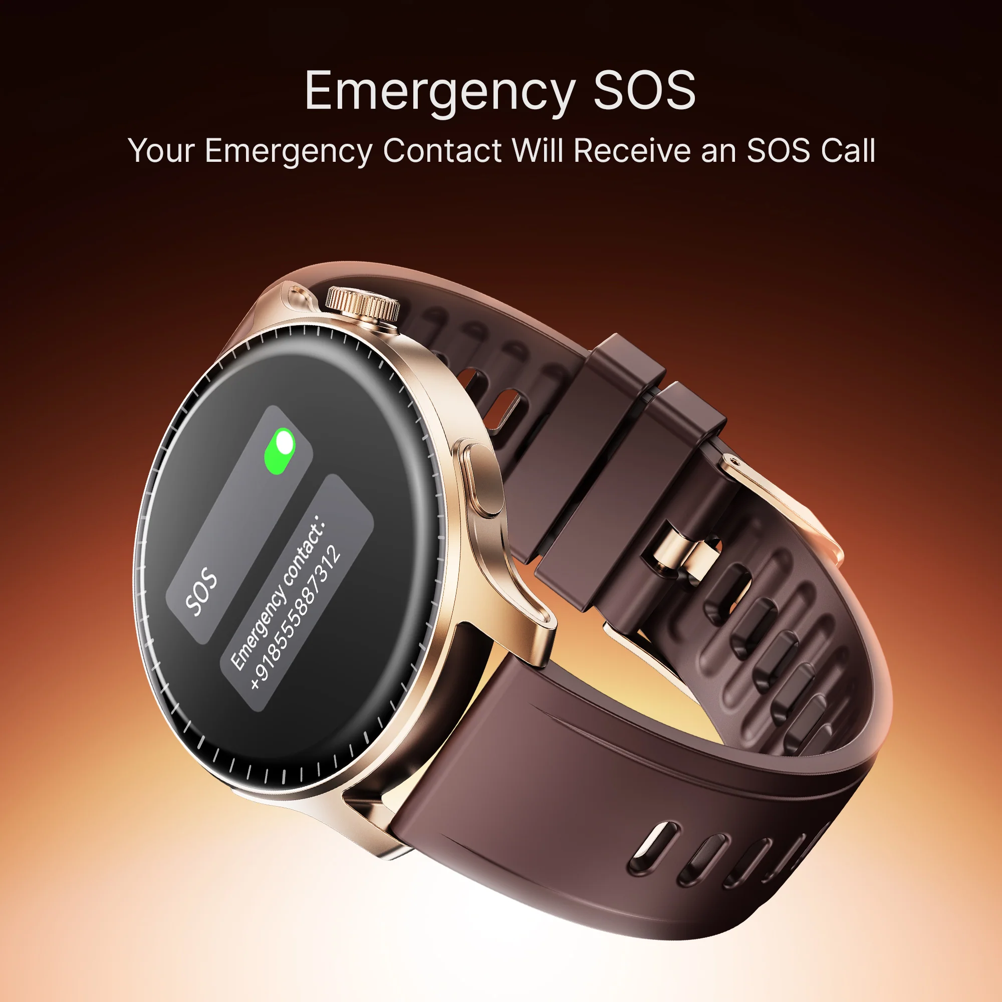 boAt Ultima Summit | Smartwatch with 1.43" AMOLED Display, Cloud Watch Faces, Emergency SOS, Functional Crown - Image 17