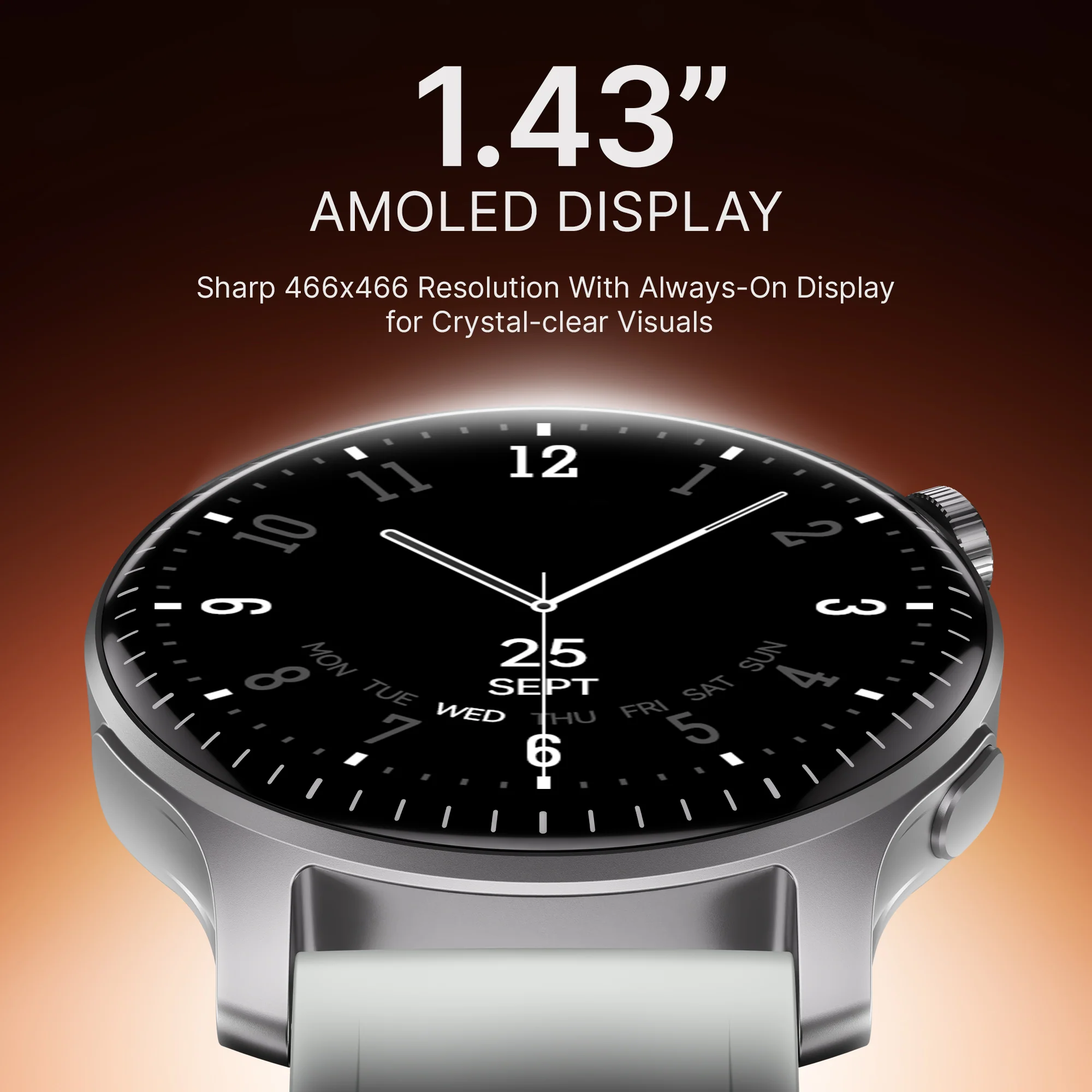 boAt Ultima Summit | Smartwatch with 1.43" AMOLED Display, Cloud Watch Faces, Emergency SOS, Functional Crown - Image 33