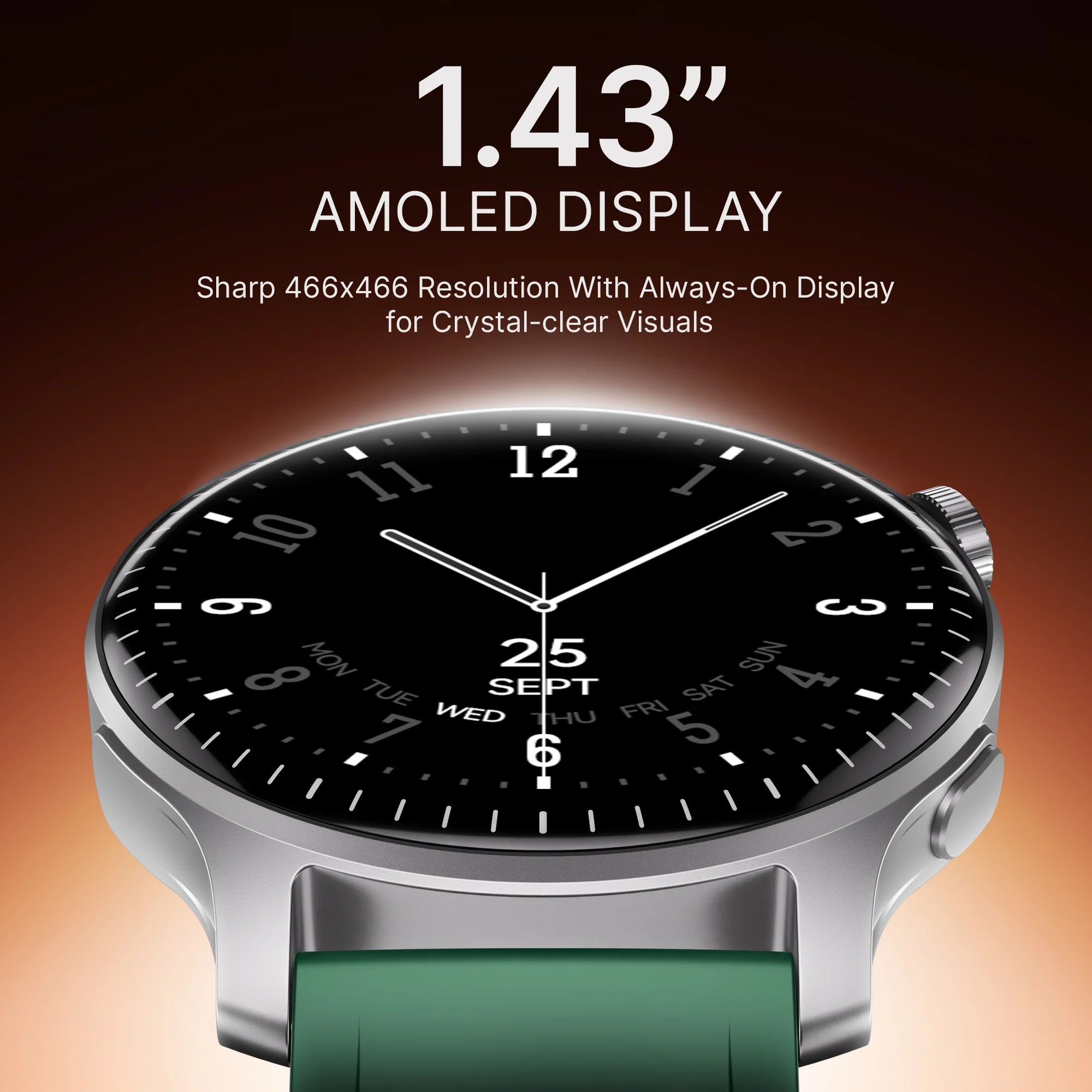 boAt Ultima Summit | Smartwatch with 1.43" AMOLED Display, Cloud Watch Faces, Emergency SOS, Functional Crown - Image 42