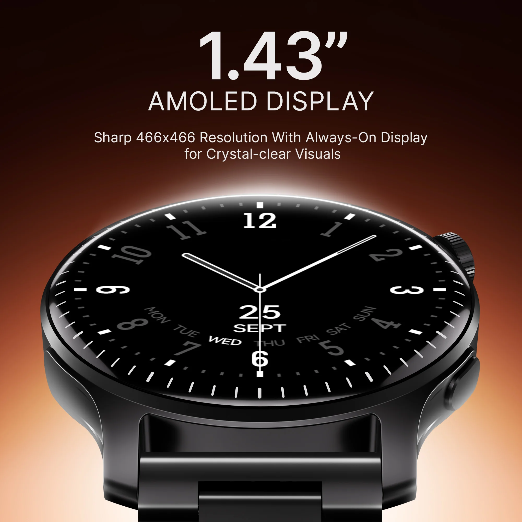 boAt Ultima Summit | Smartwatch with 1.43" AMOLED Display, Cloud Watch Faces, Emergency SOS, Functional Crown - Image 52