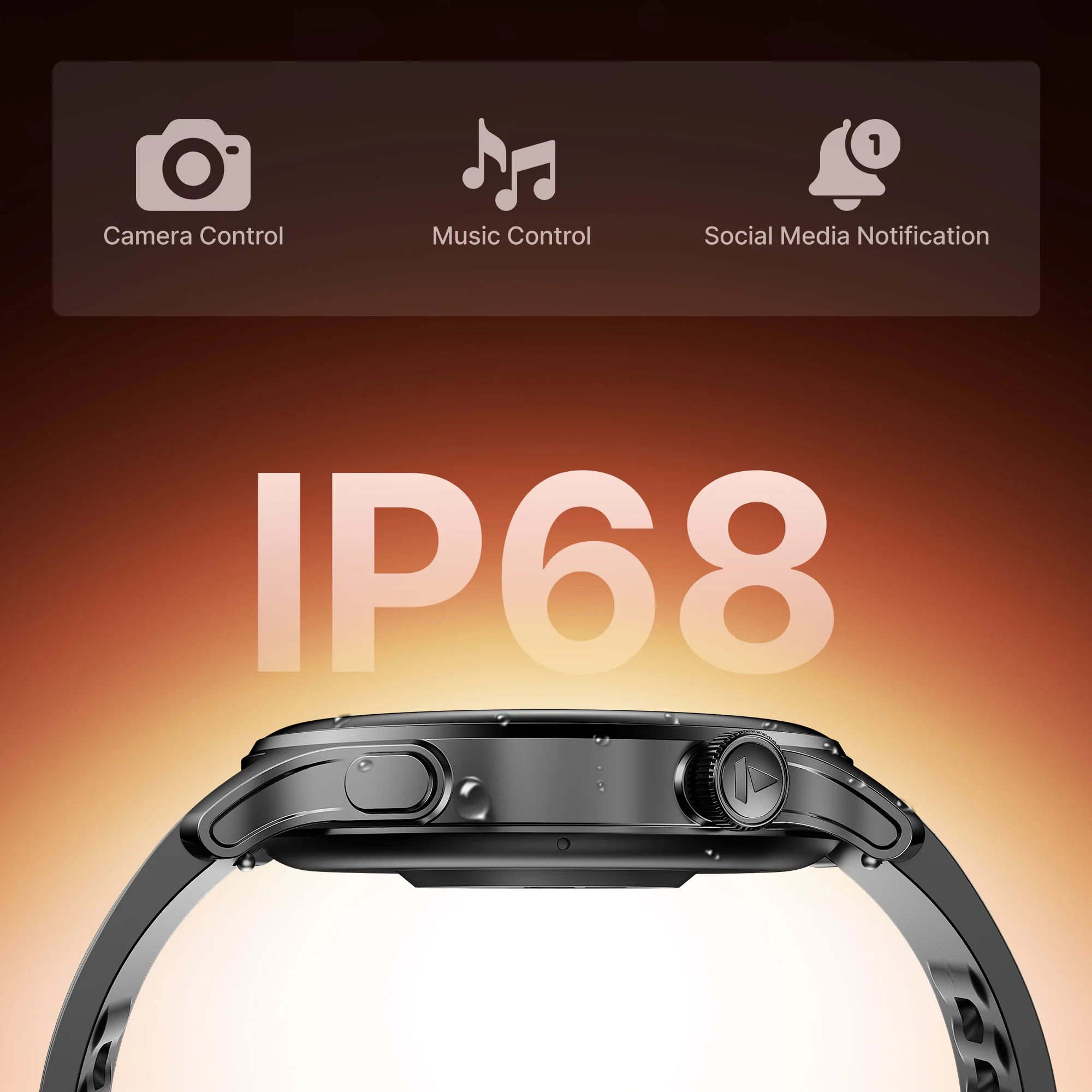 boAt Ultima Summit | Smartwatch with 1.43" AMOLED Display, Cloud Watch Faces, Emergency SOS, Functional Crown - Image 9