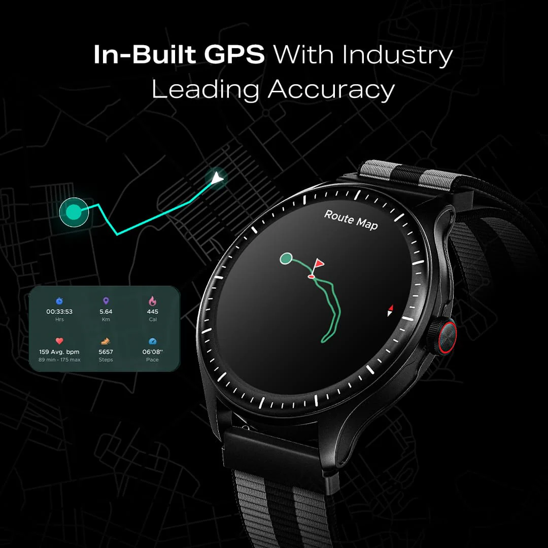 boAt Valour Watch 1 GPS | 1.43" AMOLED Smartwatch with In-Built GPS, 15-Day Battery Life & AI Workout Detection - Image 10