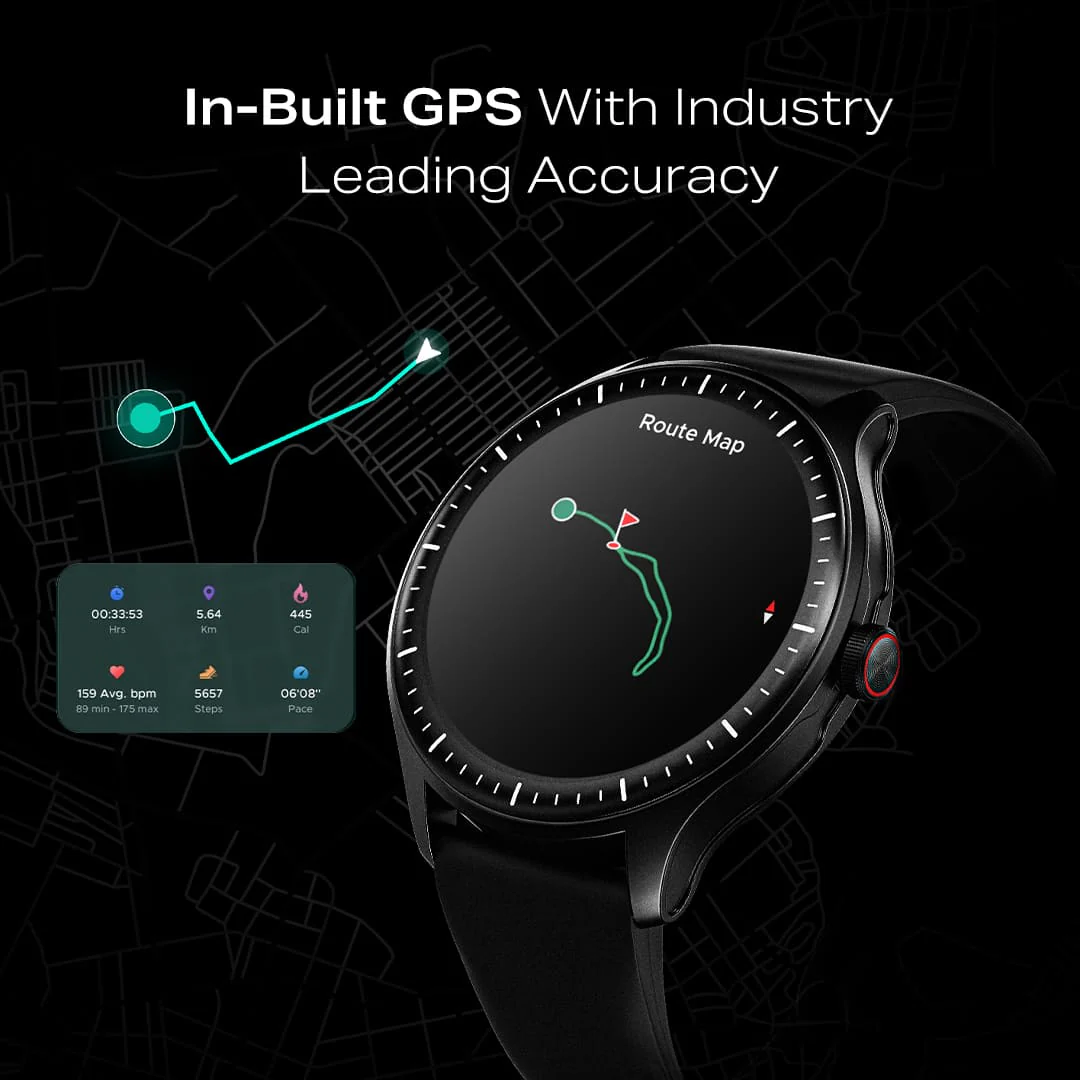 boAt Valour Watch 1 GPS | 1.43" AMOLED Smartwatch with In-Built GPS, 15-Day Battery Life & AI Workout Detection - Image 19
