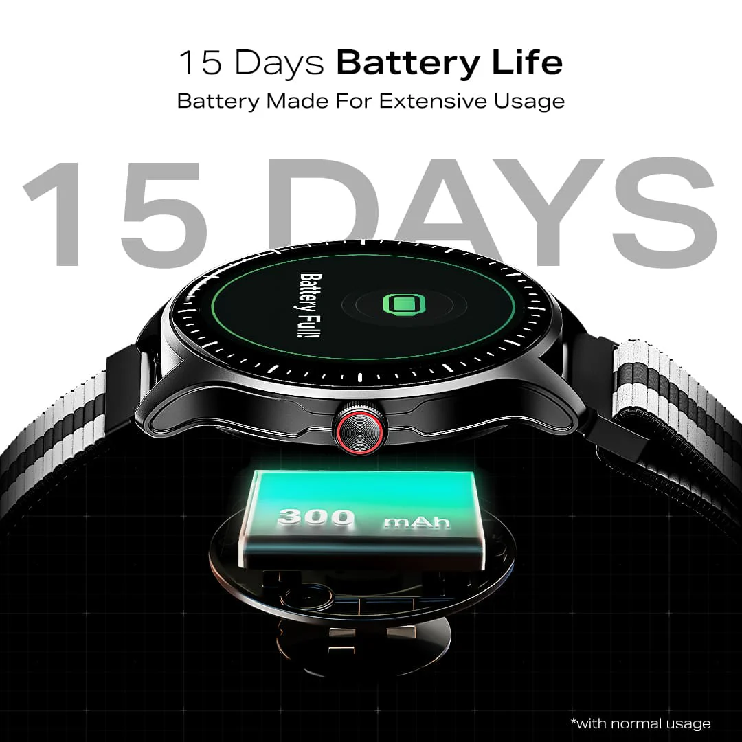 boAt Valour Watch 1 GPS | 1.43" AMOLED Smartwatch with In-Built GPS, 15-Day Battery Life & AI Workout Detection - Image 5