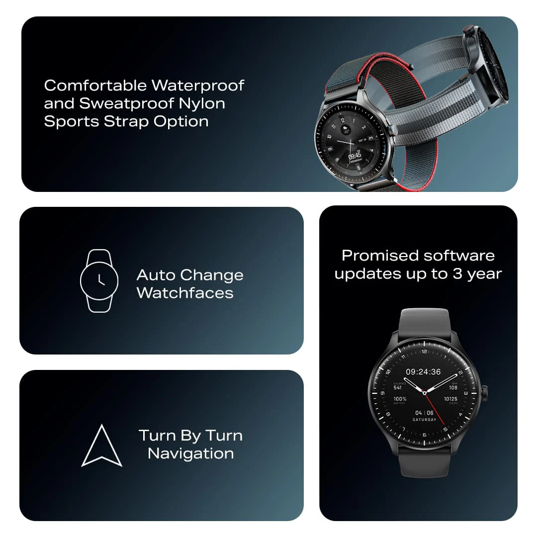 boAt Valour Watch 1 GPS | 1.43" AMOLED Smartwatch with In-Built GPS, 15-Day Battery Life & AI Workout Detection - Image 8