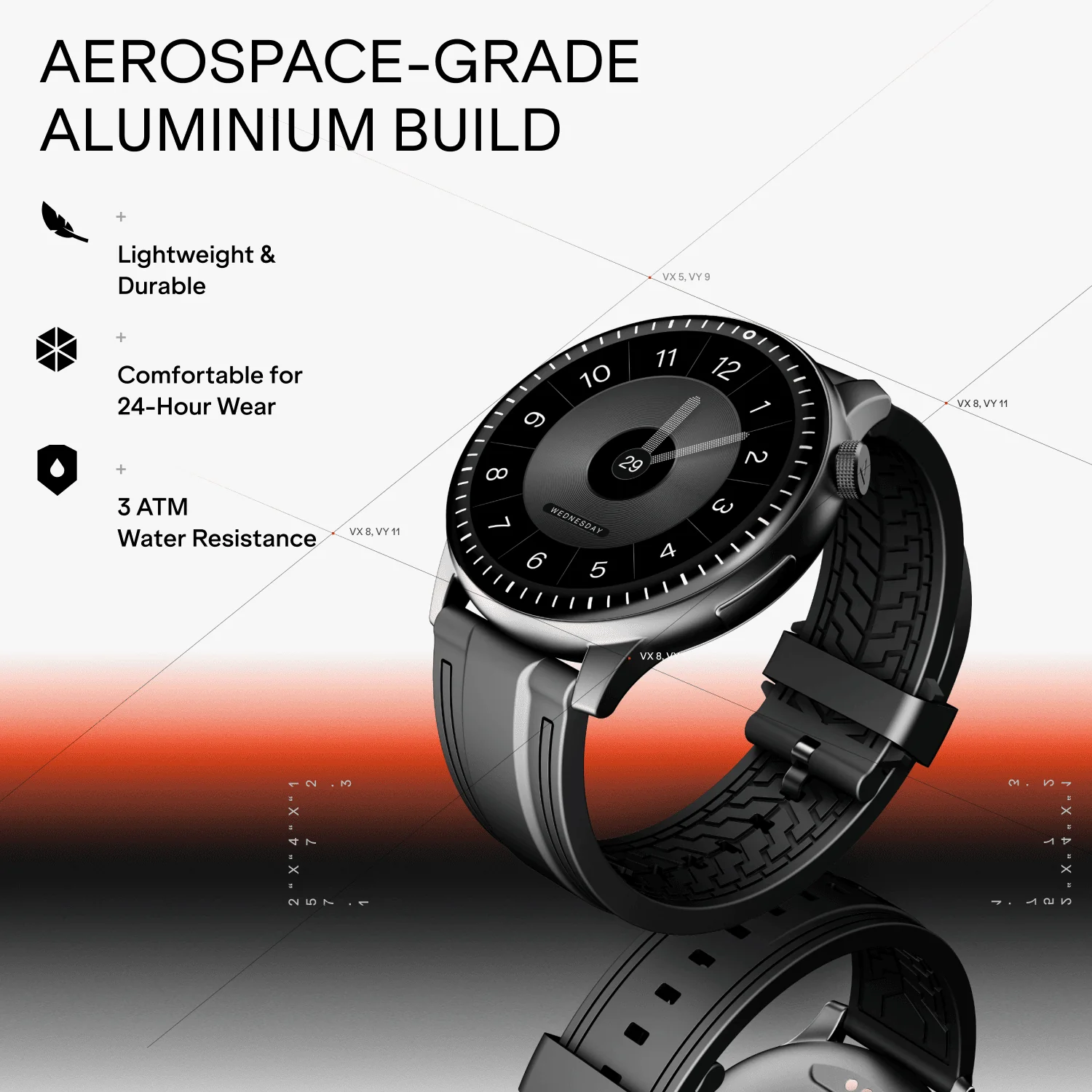 boAt Valour Watch 1R | 1.43" 3D AMOLED Smartwatch with AI Coach & Aluminium Build - Image 7