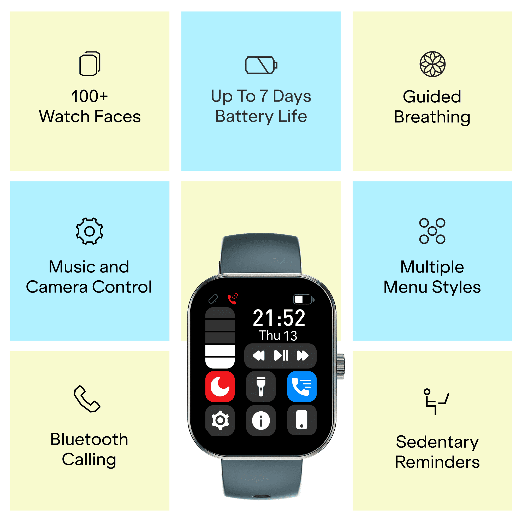 boAt Wave Sigma 3 Curv | Smartwatch with 2.01" Curved HD Display & Bluetooth Calling - Image 22
