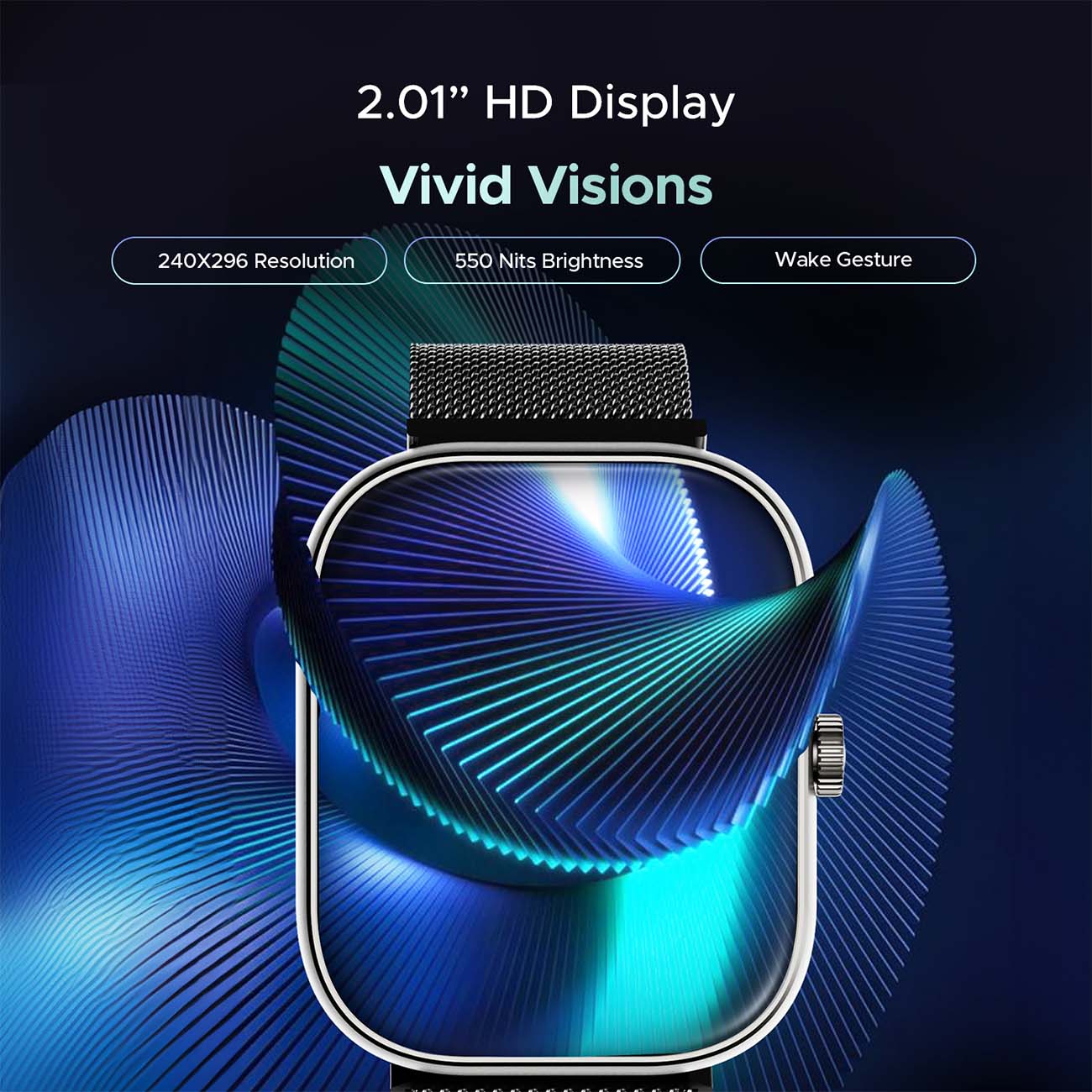 boAt Wave Sigma 3 | Smartwatch with 2.01' Display, BT Calling, 700+ Active Modes, Emergency SOS, Live Sports Updates - Image 22