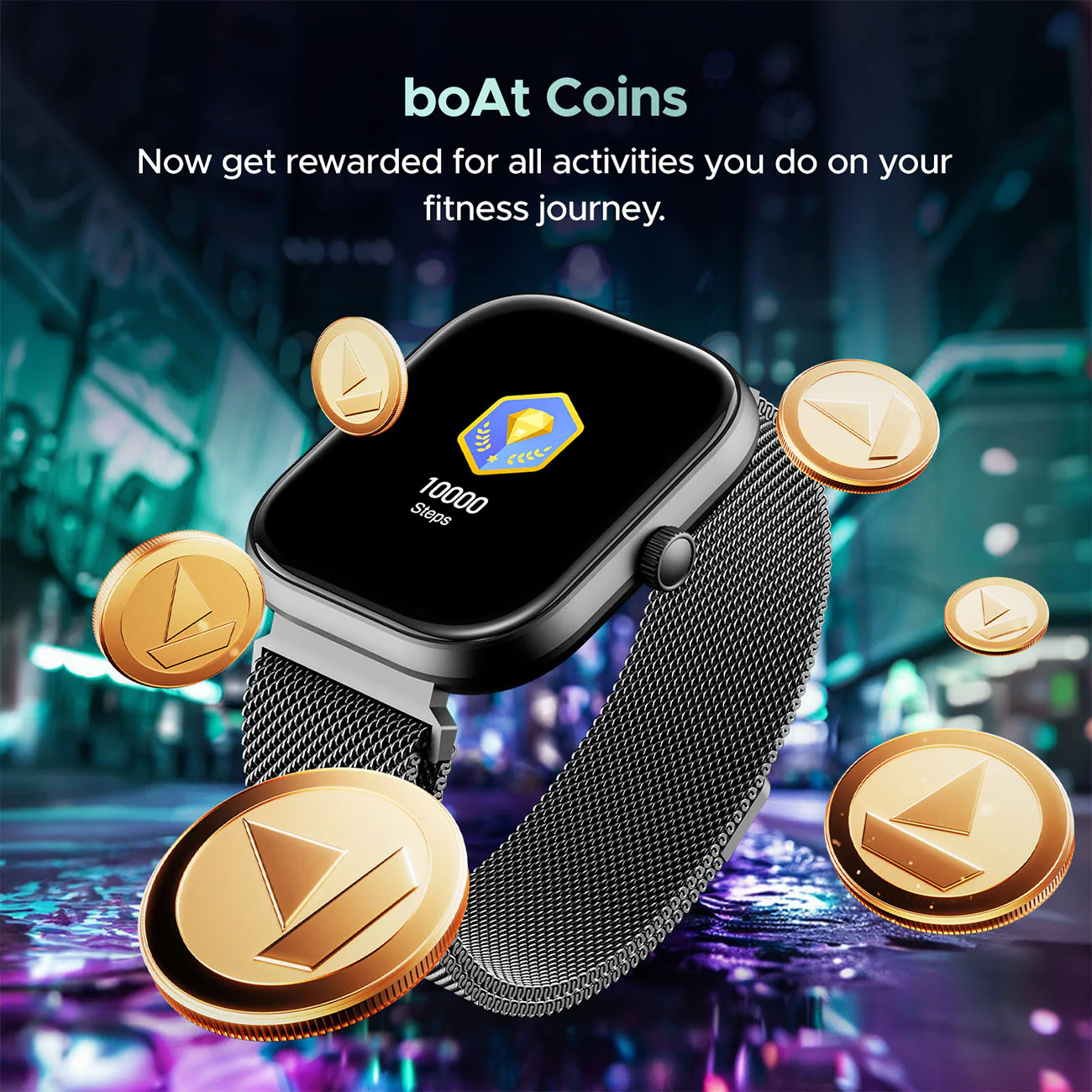 boAt Wave Sigma 3 | Smartwatch with 2.01' Display, BT Calling, 700+ Active Modes, Emergency SOS, Live Sports Updates - Image 27