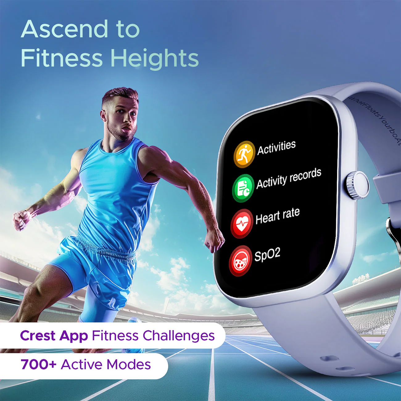 boAt Wave Sigma 3 | Smartwatch with 2.01' Display, BT Calling, 700+ Active Modes, Emergency SOS, Live Sports Updates - Image 40
