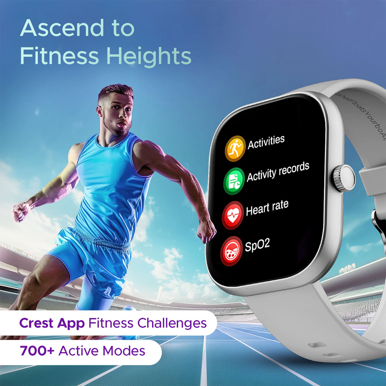boAt Wave Sigma 3 | Smartwatch with 2.01' Display, BT Calling, 700+ Active Modes, Emergency SOS, Live Sports Updates - Image 55