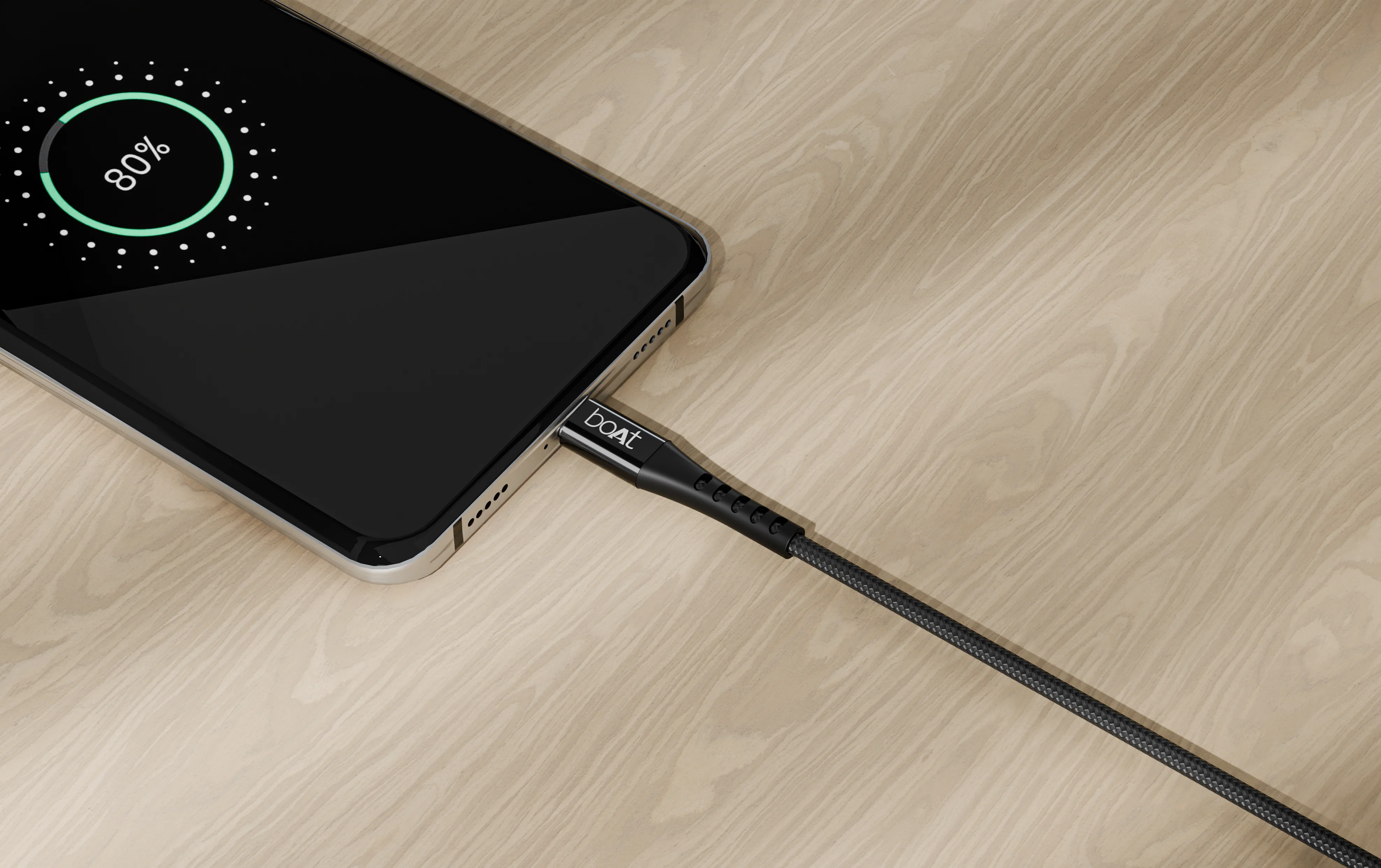 boAt C600 Fast Charging Cable | Charging Cable with 1.5m Cable, Nylon Braided Cable, 100 PD Fast Charging, USB 3.2 Gen 2 - Image 11