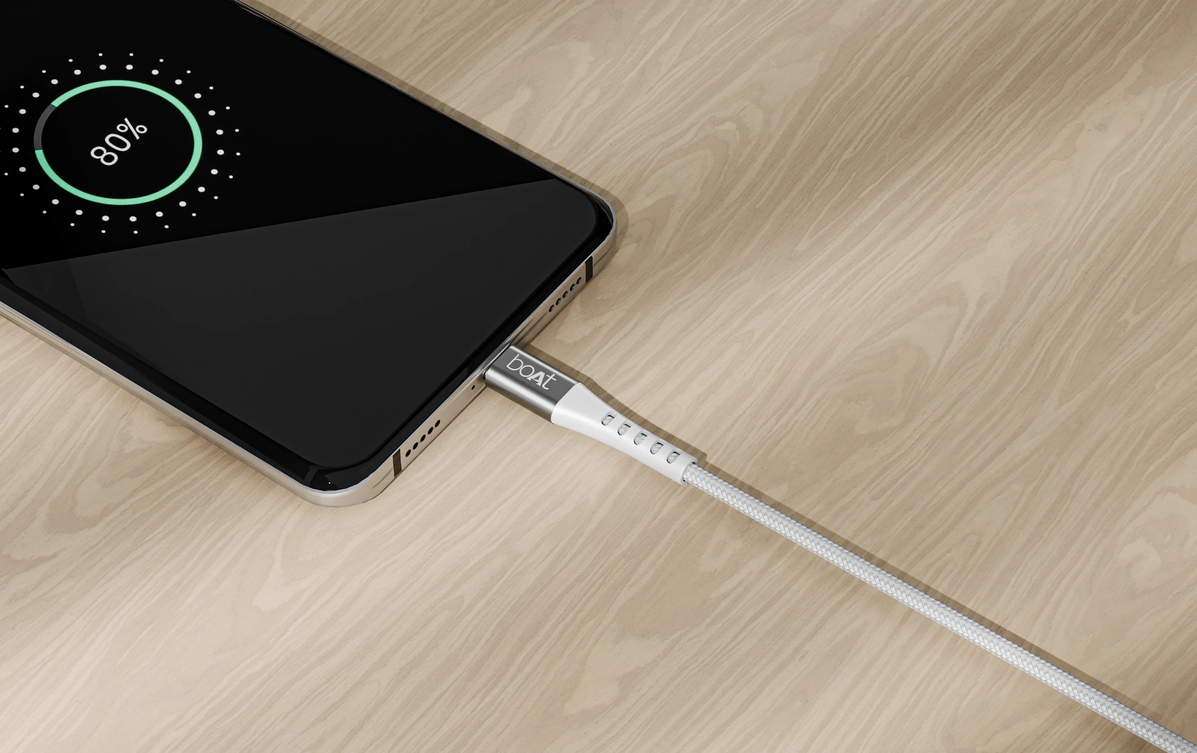 boAt C600 Fast Charging Cable | Charging Cable with 1.5m Cable, Nylon Braided Cable, 100 PD Fast Charging, USB 3.2 Gen 2 - Image 12