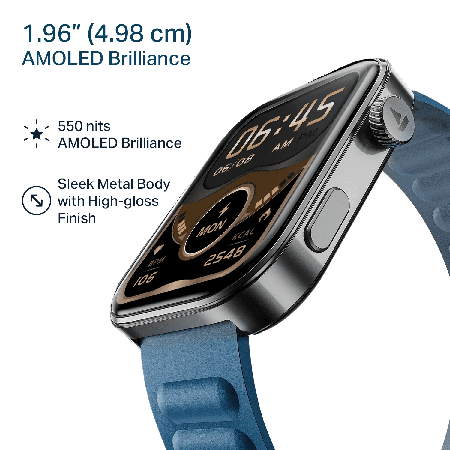 boAt Chrome Endeavour | Smartwatch with 1.96" AMOLED Display, AI Coach, Auto Activity Detection & Turn-by-Turn Navigation - Image 21