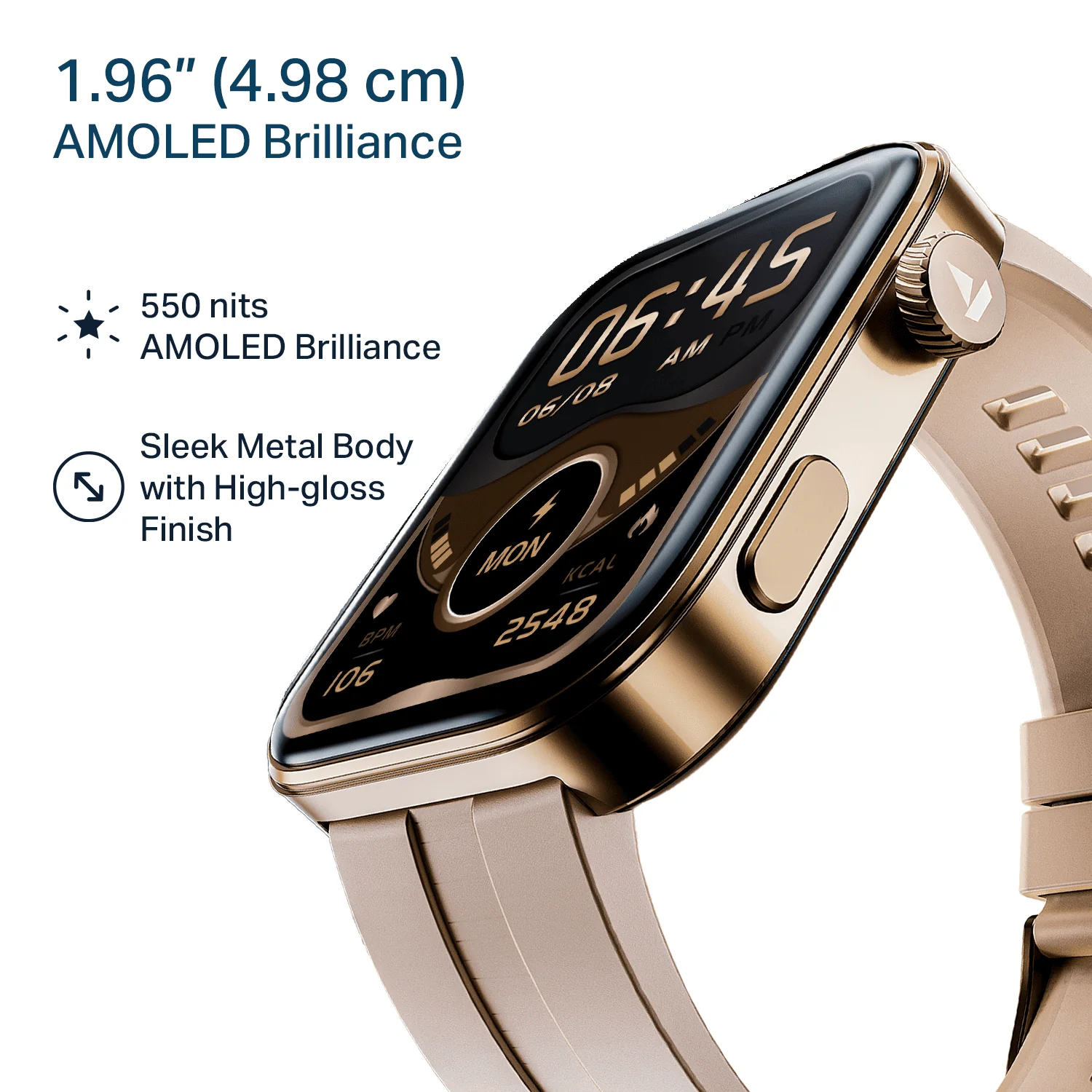 boAt Chrome Endeavour | Smartwatch with 1.96" AMOLED Display, AI Coach, Auto Activity Detection & Turn-by-Turn Navigation - Image 42