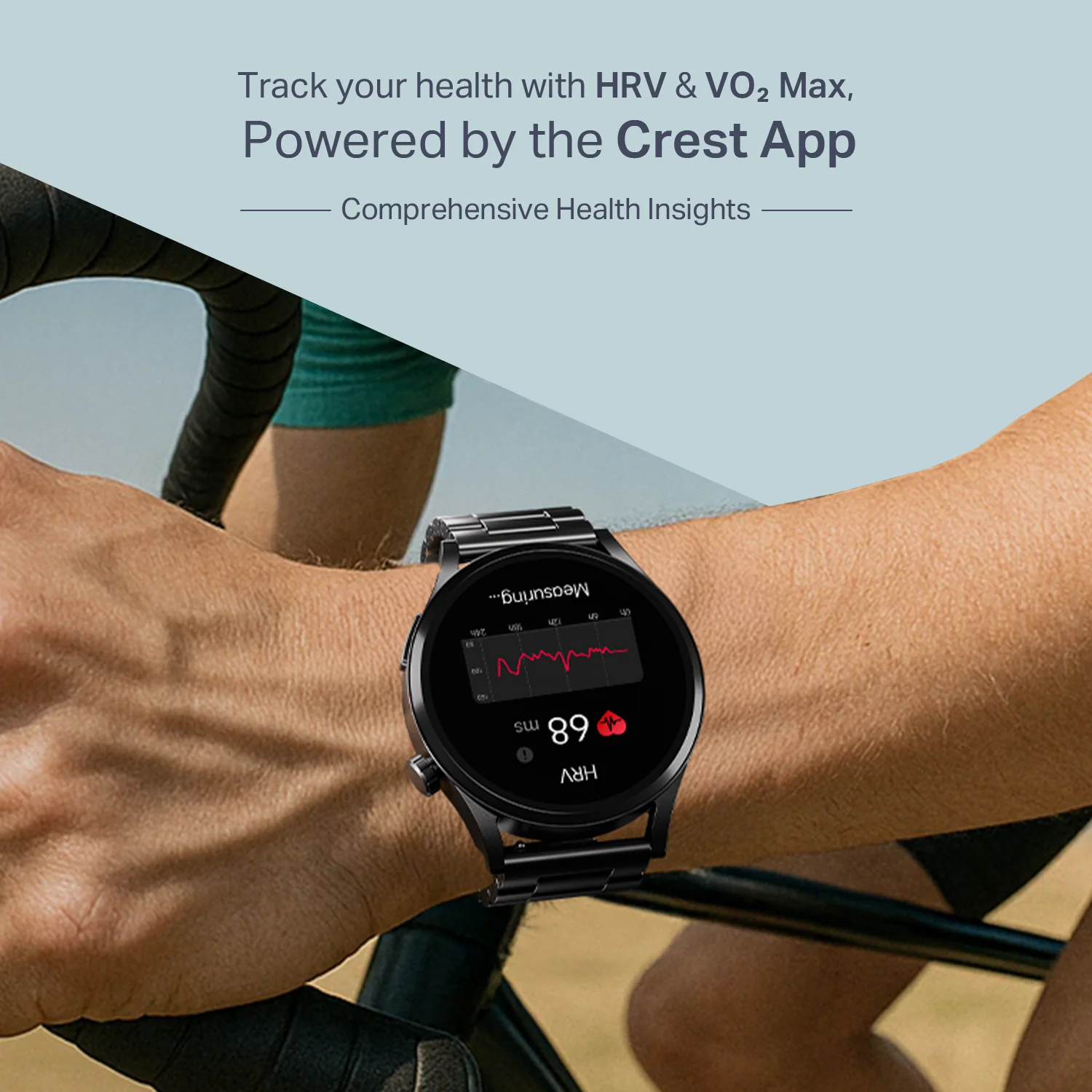 boAt Chrome Horizon | Smartwatch with 1.51" AMOLED Display, Premium Metal Built, VO2 Max, Video Watch Face, Functional Crown - Image 14