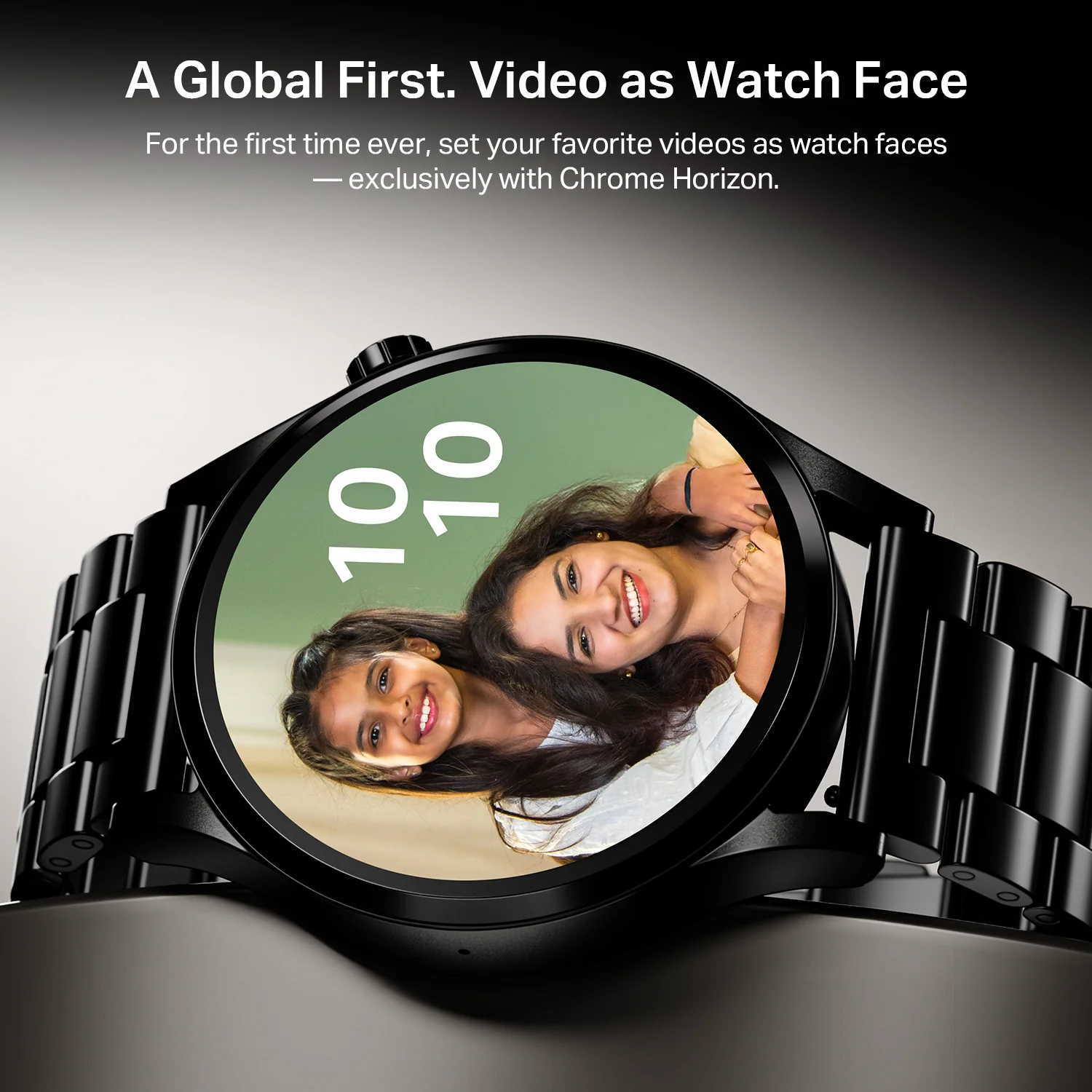 boAt Chrome Horizon | Smartwatch with 1.51" AMOLED Display, Premium Metal Built, VO2 Max, Video Watch Face, Functional Crown - Image 15