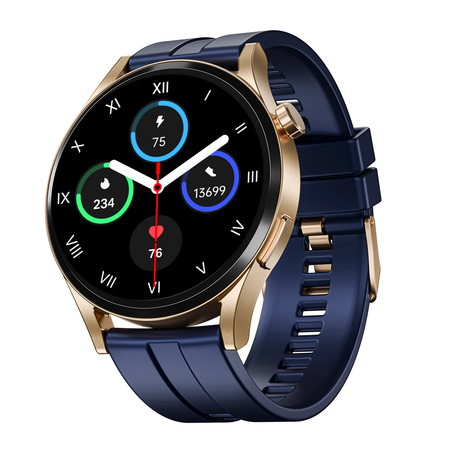 boAt Chrome Horizon | Smartwatch with 1.51" AMOLED Display, Premium Metal Built, VO2 Max, Video Watch Face, Functional Crown - Image 3