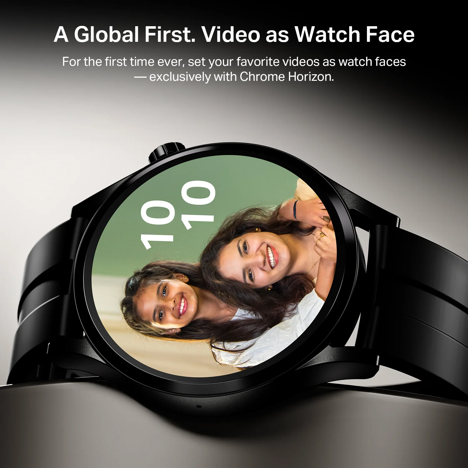 boAt Chrome Horizon | Smartwatch with 1.51" AMOLED Display, Premium Metal Built, VO2 Max, Video Watch Face, Functional Crown - Image 8