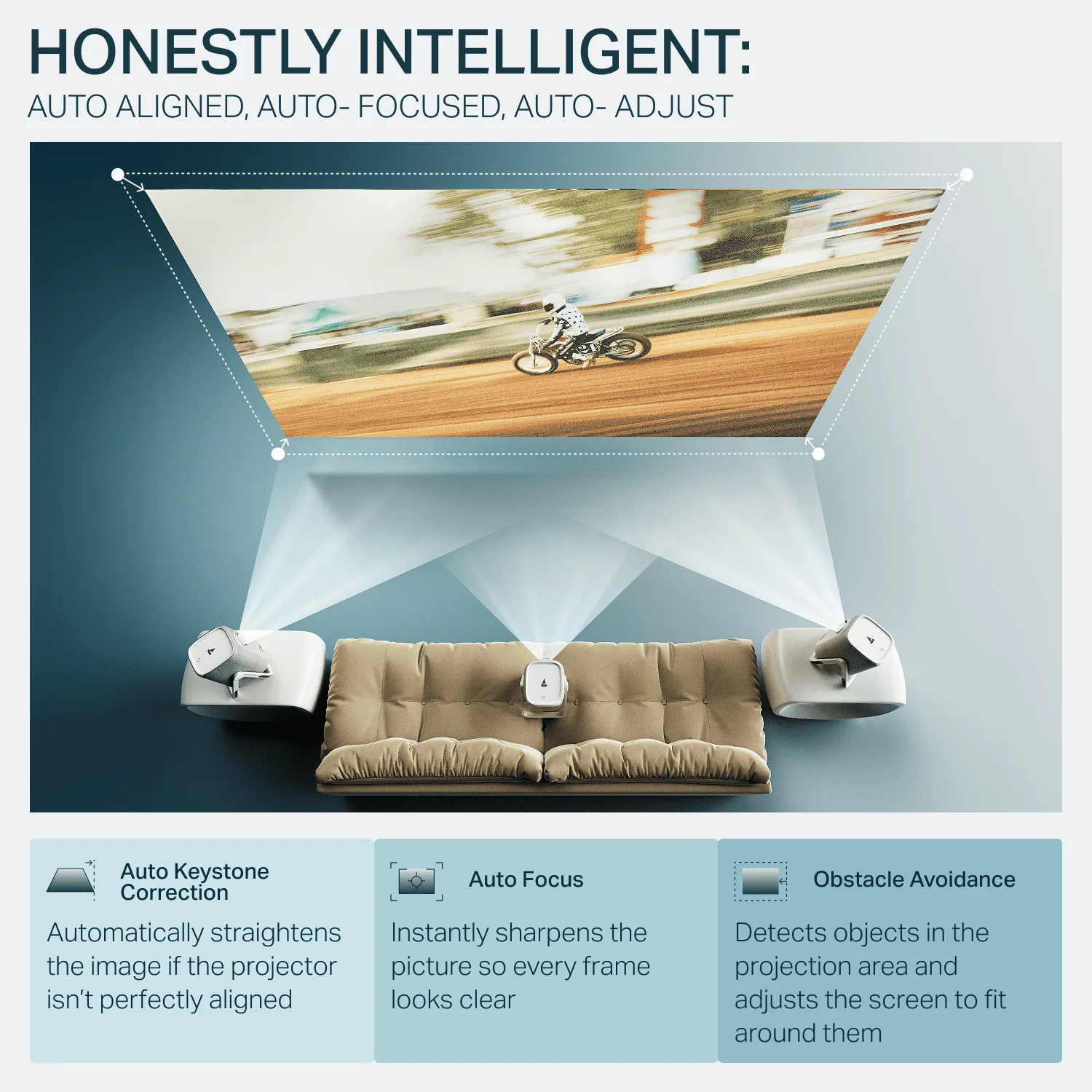 boAt Cinehead M1 | Full HD Smart Projector with Android 12 and Up to 150” Big-Screen Viewing - Image 7