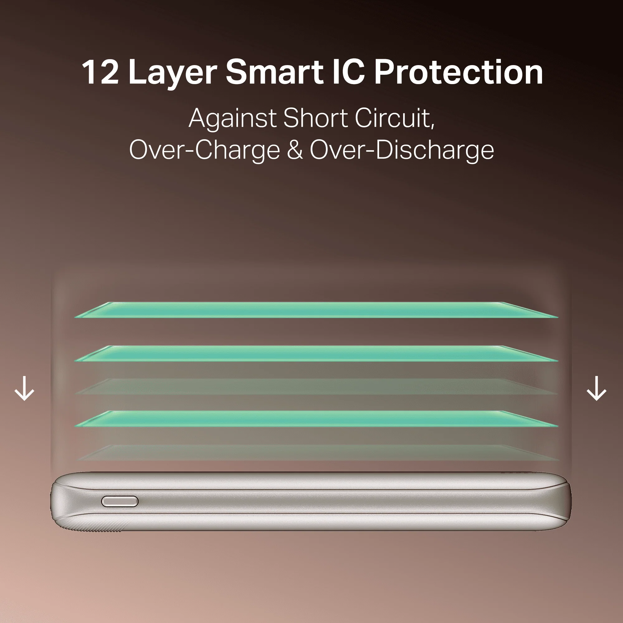 Energyshroom PB300 Activ | Powerbank with 22.5W Fast Charging, 10,000mAh, 12-Layer Smart IC Protection, 3 output ports - Image 18
