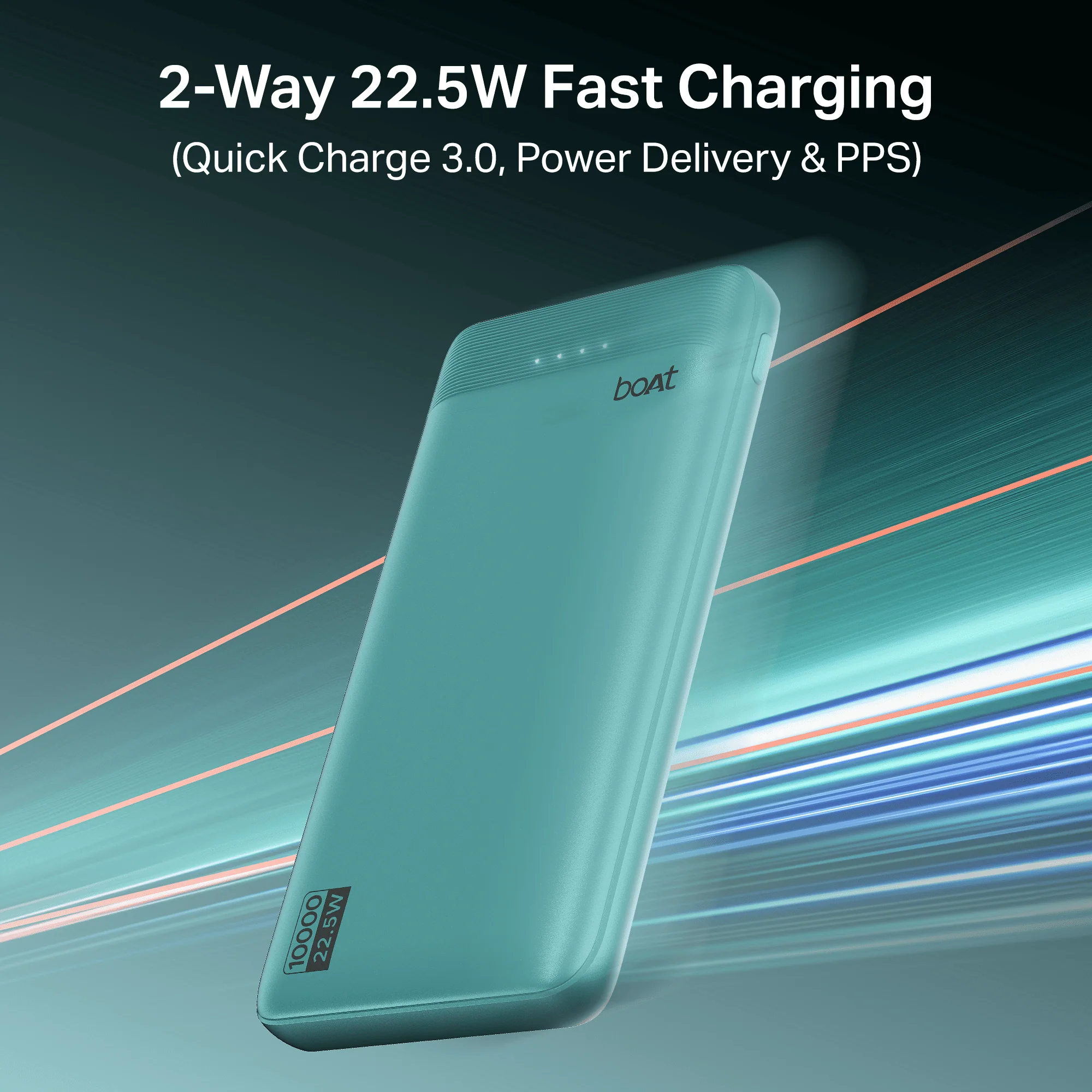 Energyshroom PB300 Activ | Powerbank with 22.5W Fast Charging, 10,000mAh, 12-Layer Smart IC Protection, 3 output ports - Image 22