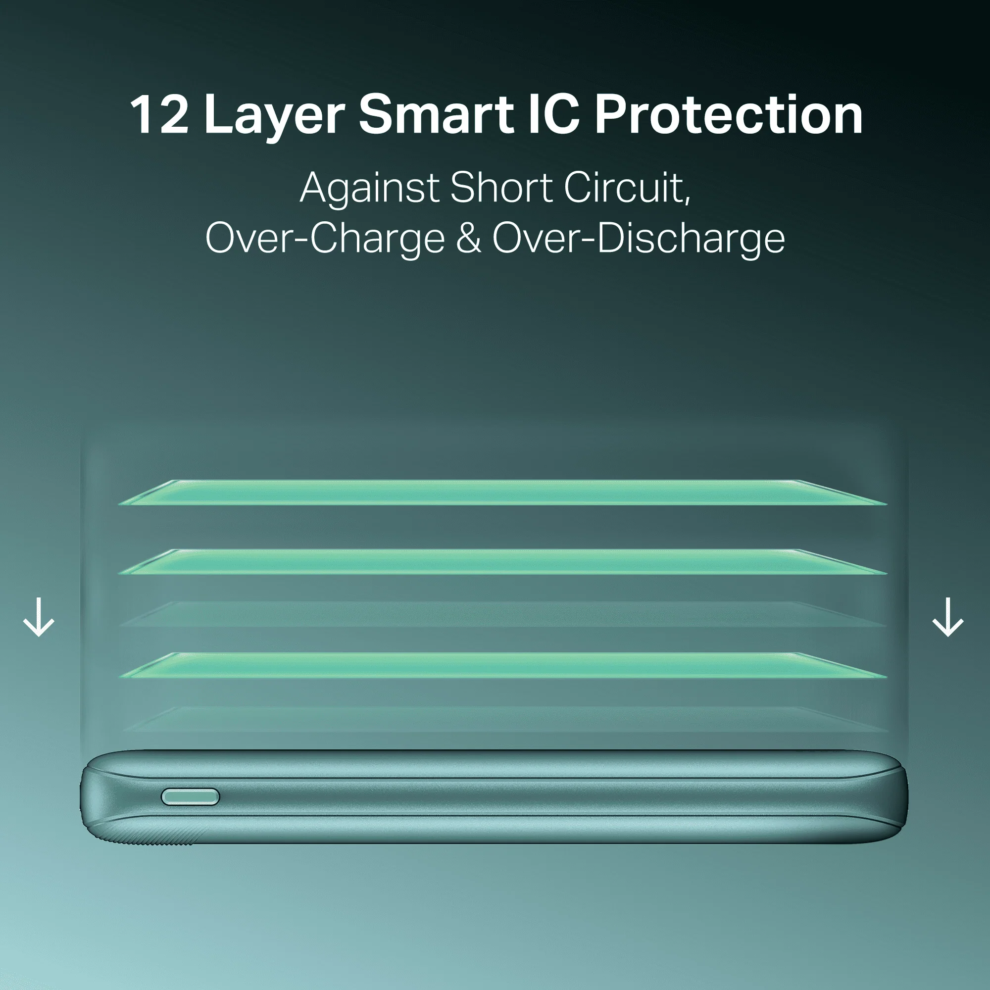 Energyshroom PB300 Activ | Powerbank with 22.5W Fast Charging, 10,000mAh, 12-Layer Smart IC Protection, 3 output ports - Image 24