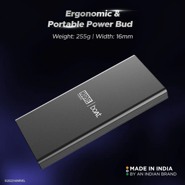 boAt EnergyShroom PB300 Avenger Edition | Powerbank with 10000mAh battery capacity, 12-Layer Smart IC Protection, 22.5W Fast Charging - Image 6