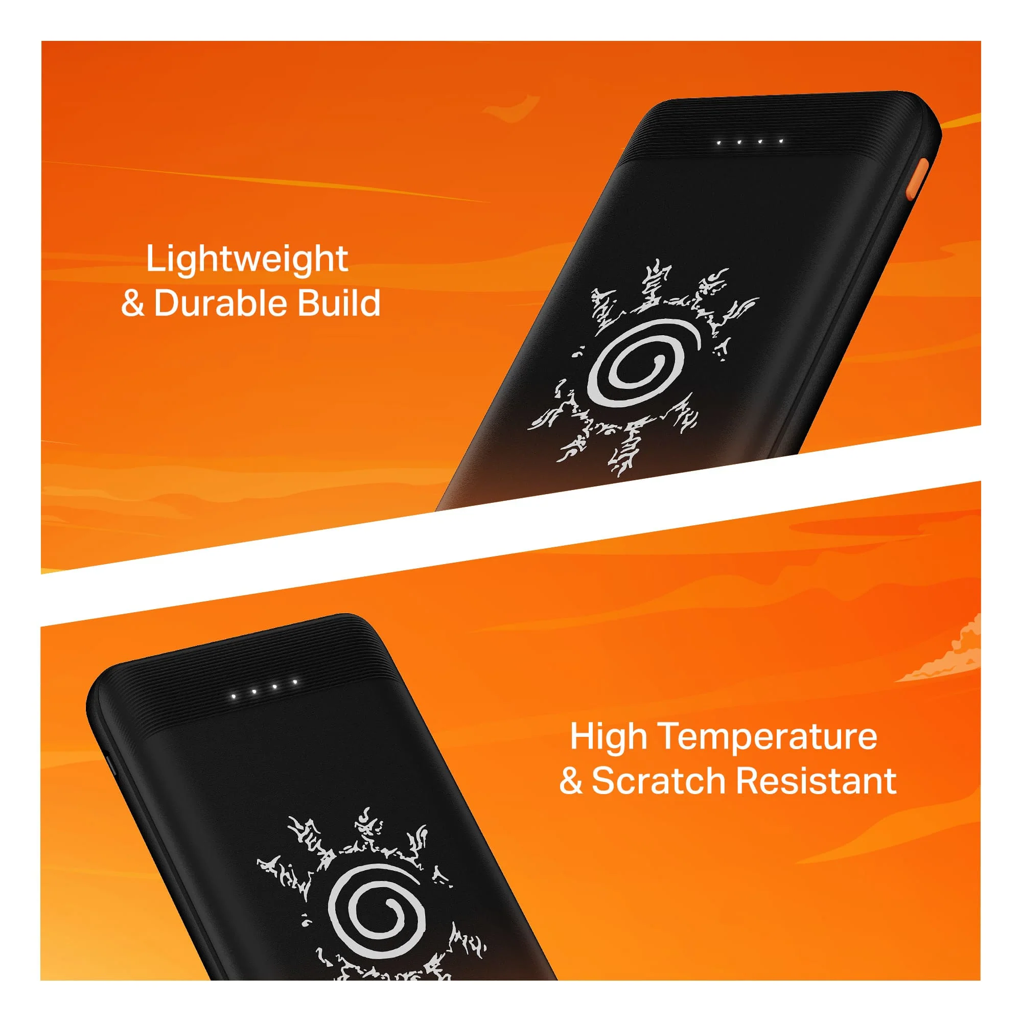 Energyshroom PB300 SPL (Naruto Edition)| Powerbank with 22.5W Fast Charging, 10,000mAh, 12-Layer Protection, 3 Output Ports - Image 6