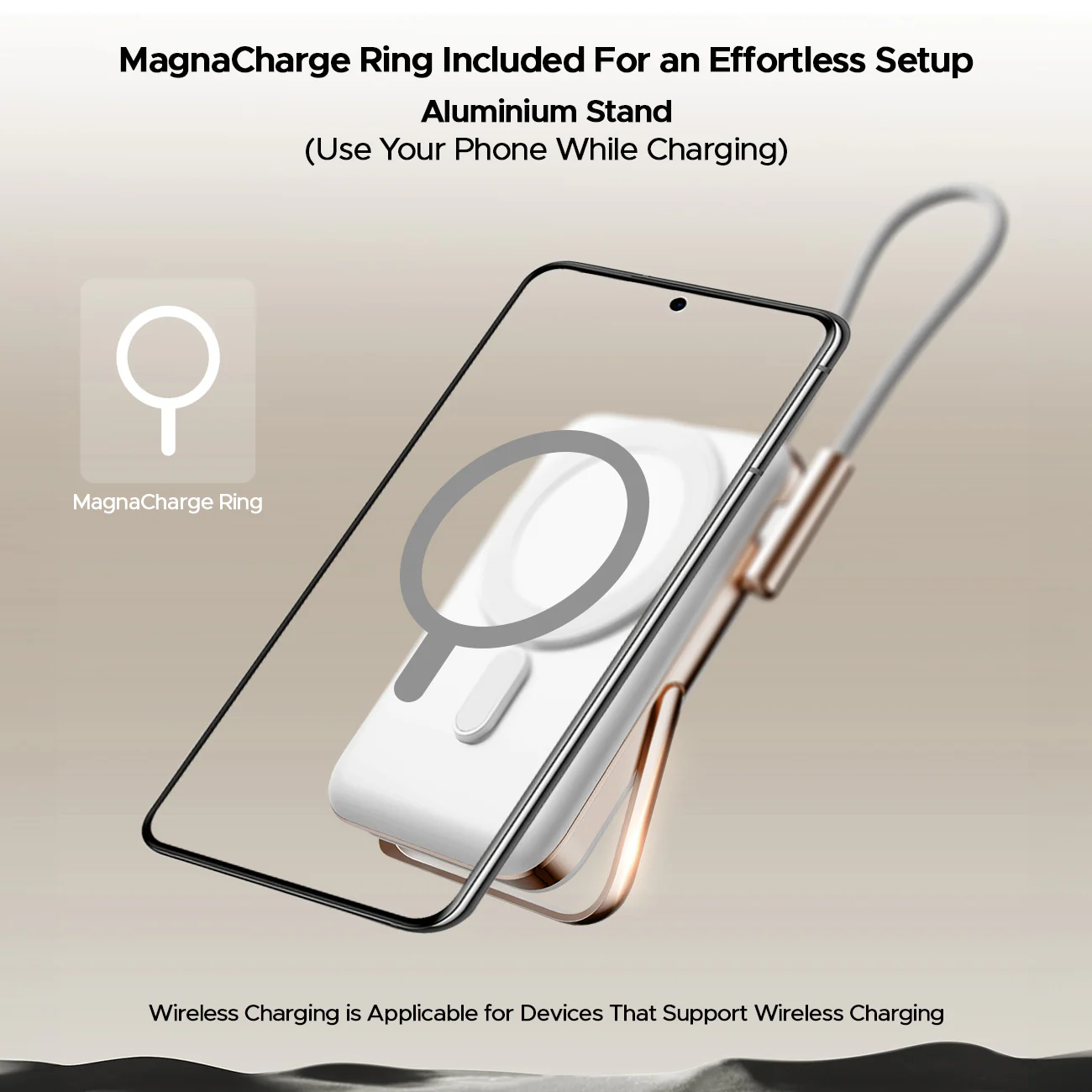 boAt EnergyShroom PB330  Magnacharge | 10000mAh magnetic wireless power bank with 15 W wireless charging, LED battery display, 12 Layer Smart IC Protection - Image 13