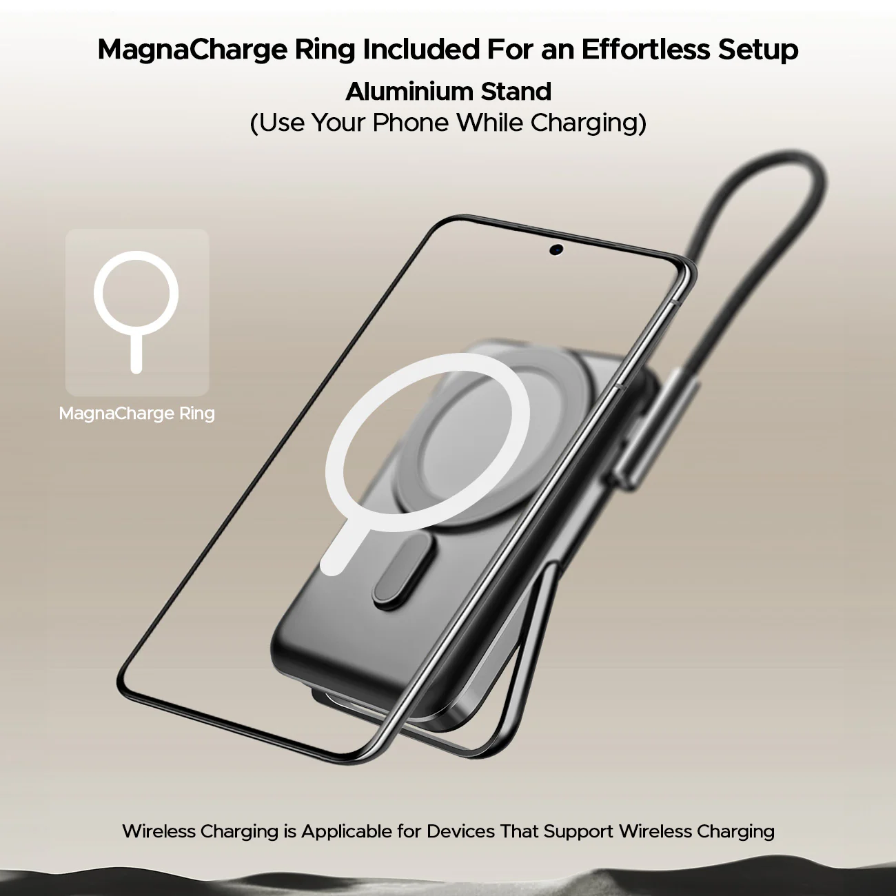 boAt EnergyShroom PB330  Magnacharge | 10000mAh magnetic wireless power bank with 15 W wireless charging, LED battery display, 12 Layer Smart IC Protection - Image 6