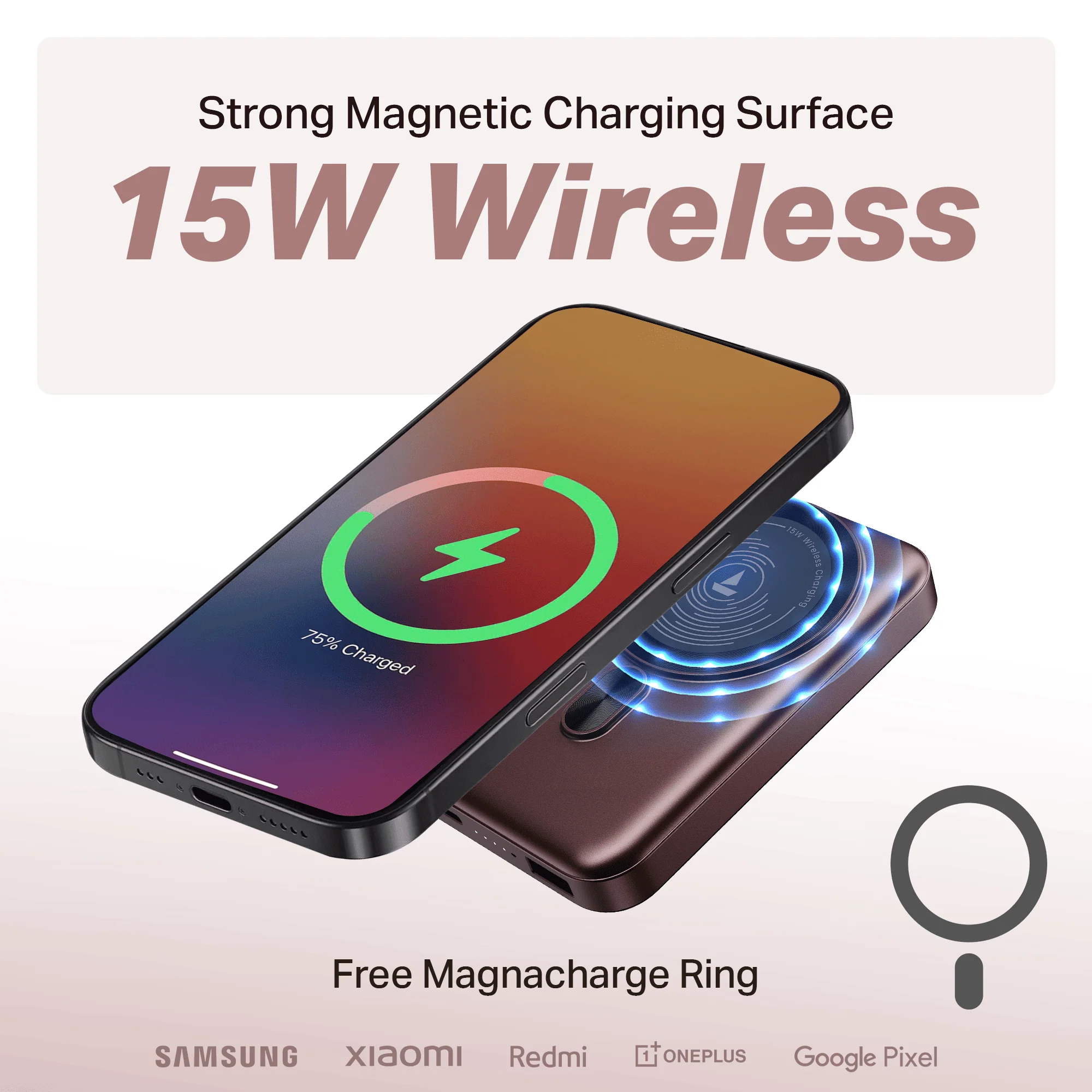 Energyshroom PB331 Magnacharge | Powerbank with 22.5W Fast Charging, 10,000mAh, 15W Magnetic Wireless Charging, 12-Layer Smart IC Protection, 3 Output Ports - Image 12