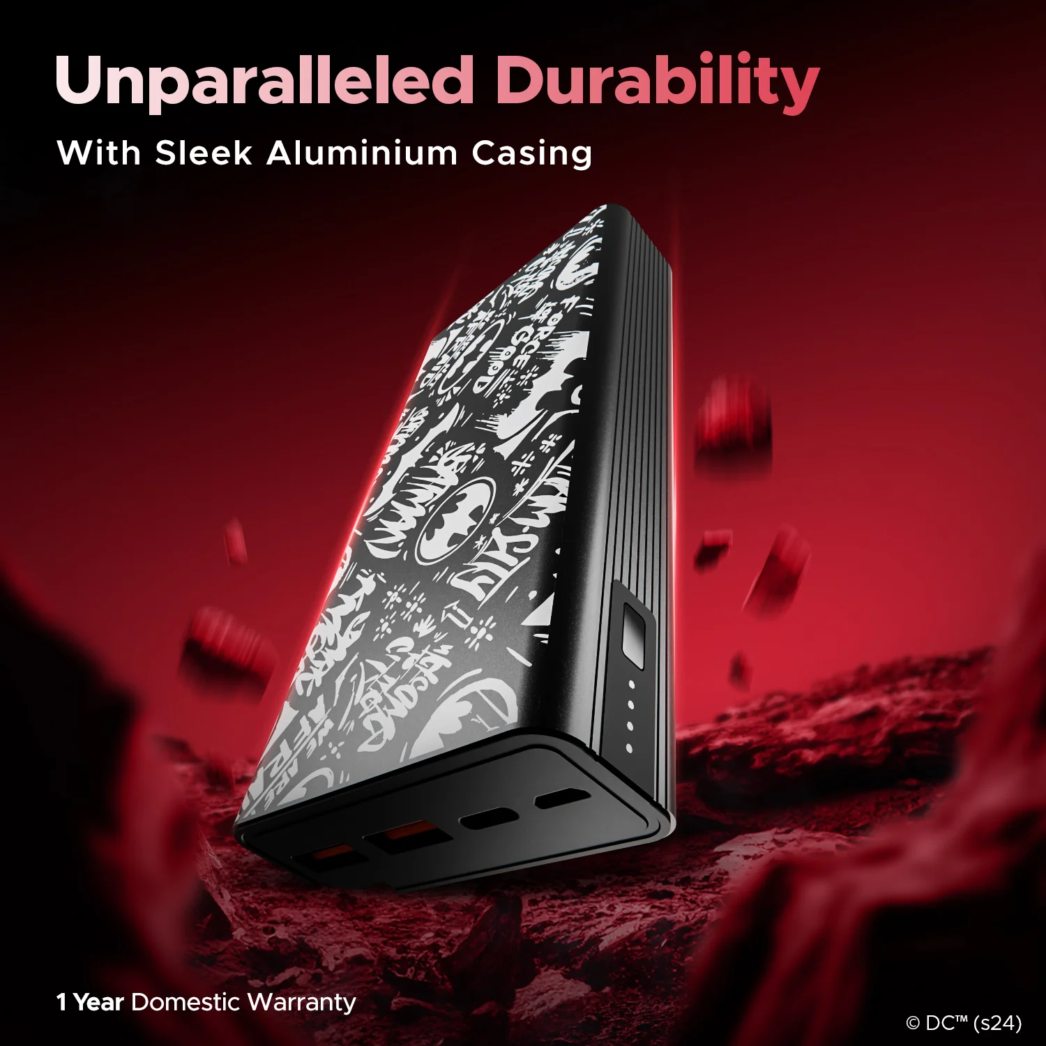 boAt Energyshroom PB400 DC Edition | Powerbank with 22.5W Wired Fast Charging, 12 Layer Smart IC Protection, 20000W mAh Battery - Image 6