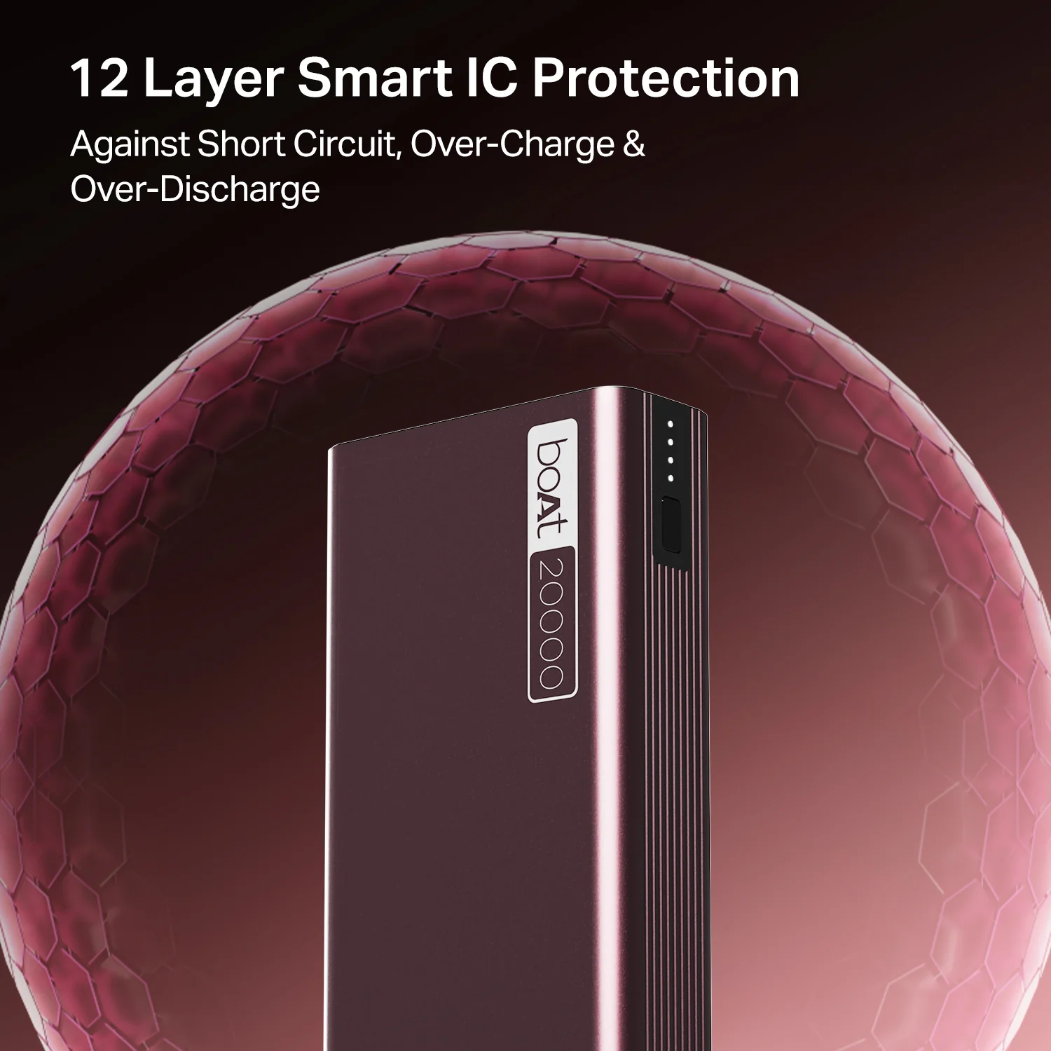 boAt Energyshroom PB400 | Powerbank with 20000mAh battery capacity with Smart IC protection - Image 19