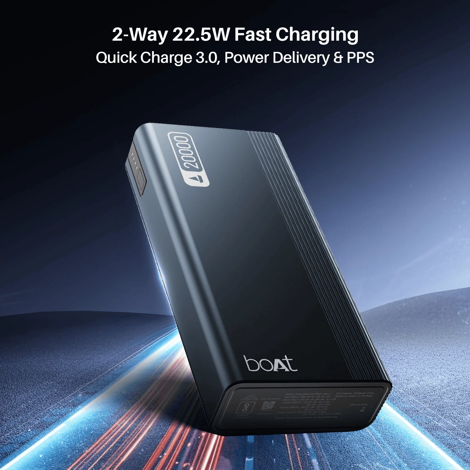 Energyshroom PB401 | Powerbank with 20000mAh Lithium Polymer Battery, Multiple Ports for Simultaneous Charging - Image 16