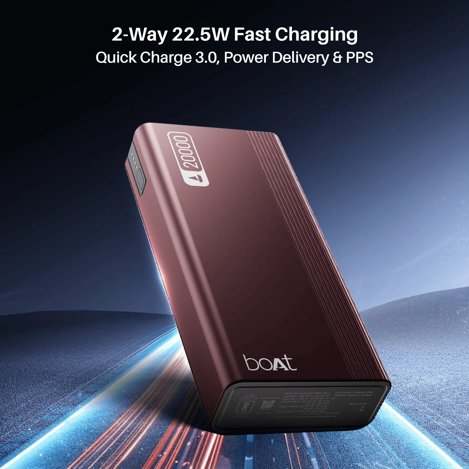 Energyshroom PB401 | Powerbank with 20000mAh Lithium Polymer Battery, Multiple Ports for Simultaneous Charging - Image 26