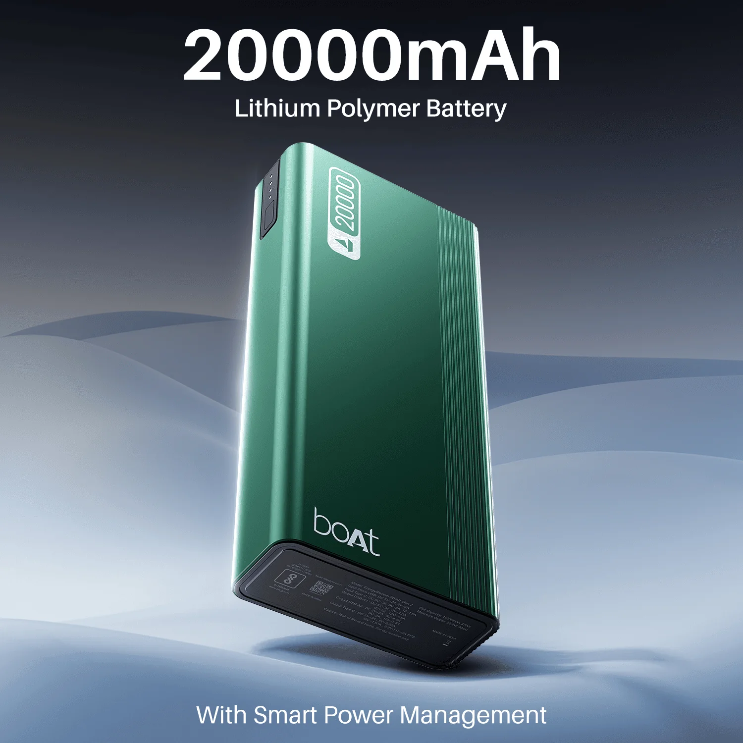 Energyshroom PB401 | Powerbank with 20000mAh Lithium Polymer Battery, Multiple Ports for Simultaneous Charging - Image 34
