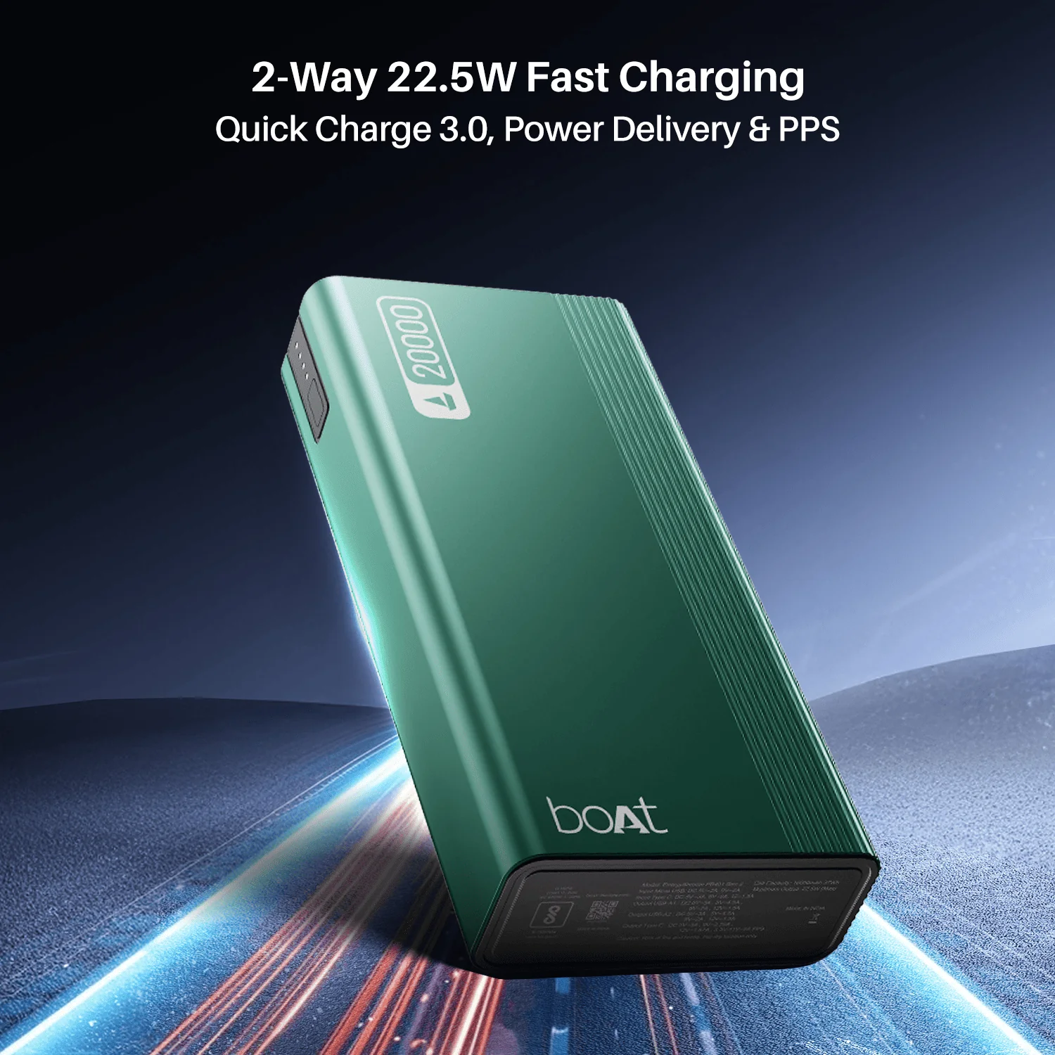 Energyshroom PB401 | Powerbank with 20000mAh Lithium Polymer Battery, Multiple Ports for Simultaneous Charging - Image 36