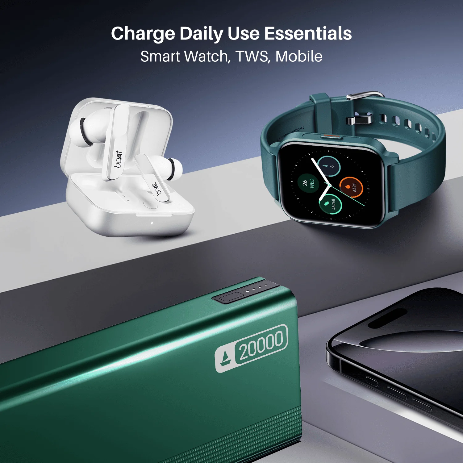 Energyshroom PB401 | Powerbank with 20000mAh Lithium Polymer Battery, Multiple Ports for Simultaneous Charging - Image 38