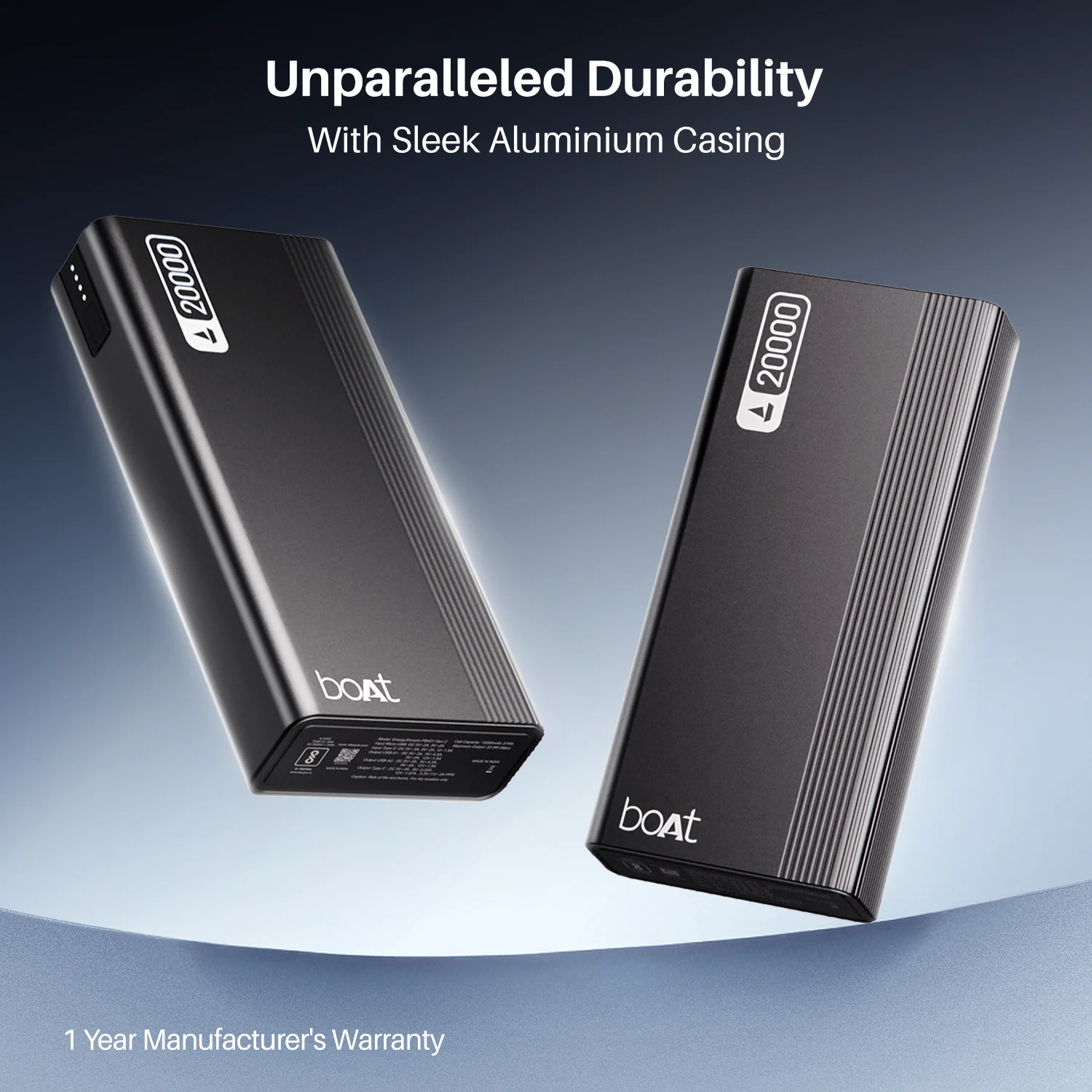 Energyshroom PB401 | Powerbank with 20000mAh Lithium Polymer Battery, Multiple Ports for Simultaneous Charging - Image 8