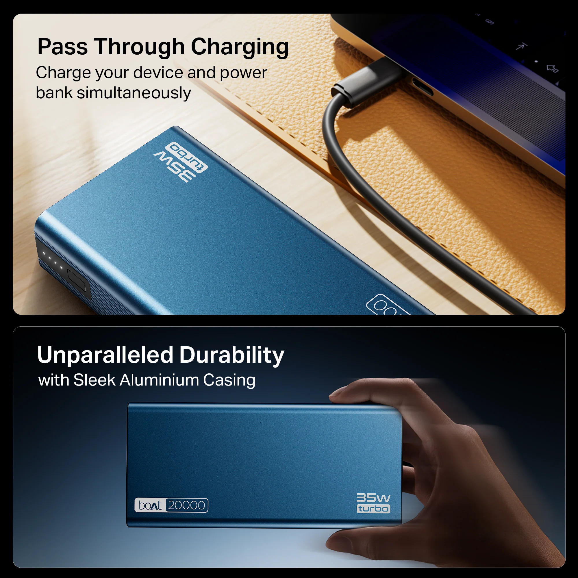 Energyshroom PB435 Turbo | Powerbank with 35W Fast Charging, 20,000mAh, 12-Layer Smart IC Protection, Aluminium Casing - Image 16