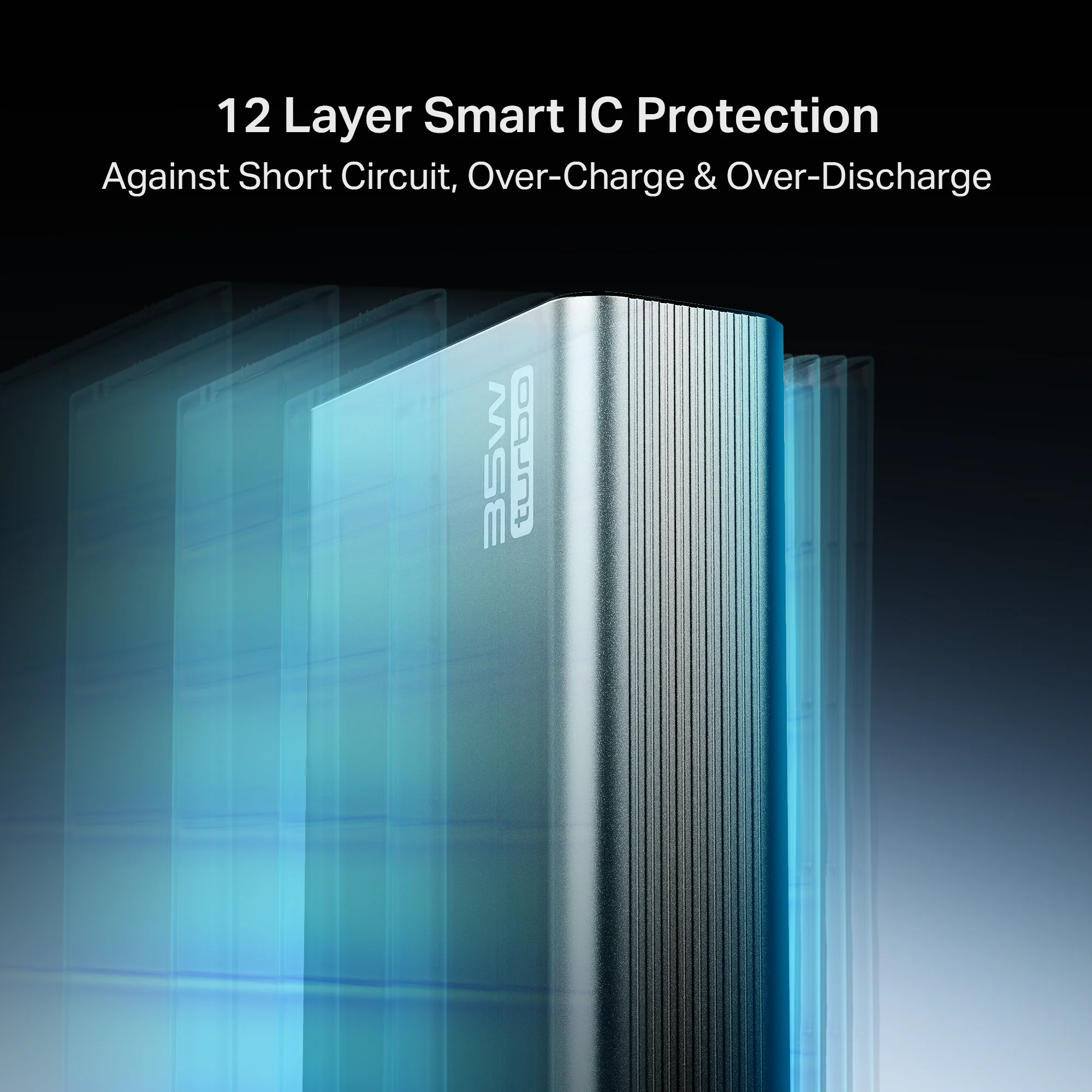 Energyshroom PB435 Turbo | Powerbank with 35W Fast Charging, 20,000mAh, 12-Layer Smart IC Protection, Aluminium Casing - Image 21