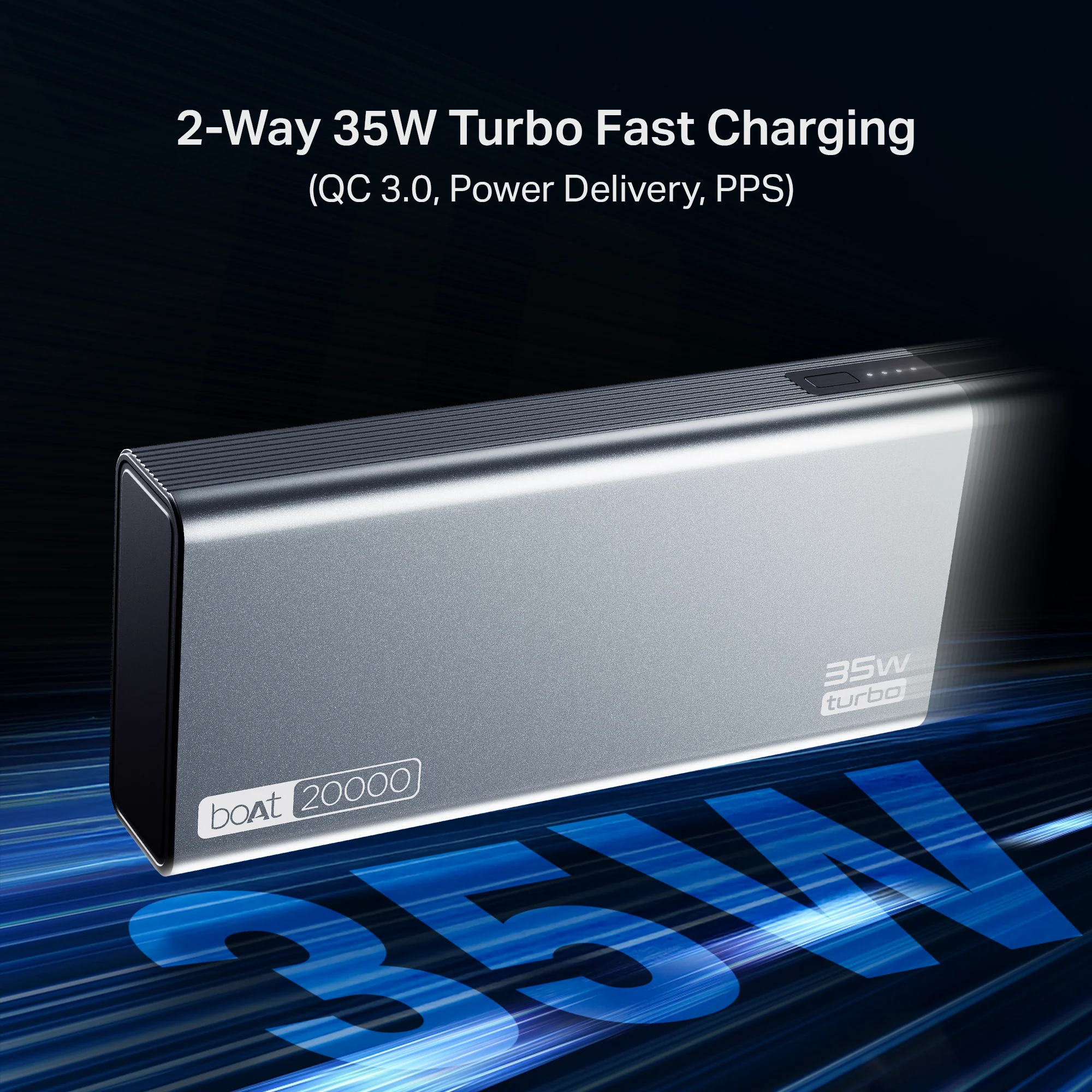 Energyshroom PB435 Turbo | Powerbank with 35W Fast Charging, 20,000mAh, 12-Layer Smart IC Protection, Aluminium Casing - Image 24