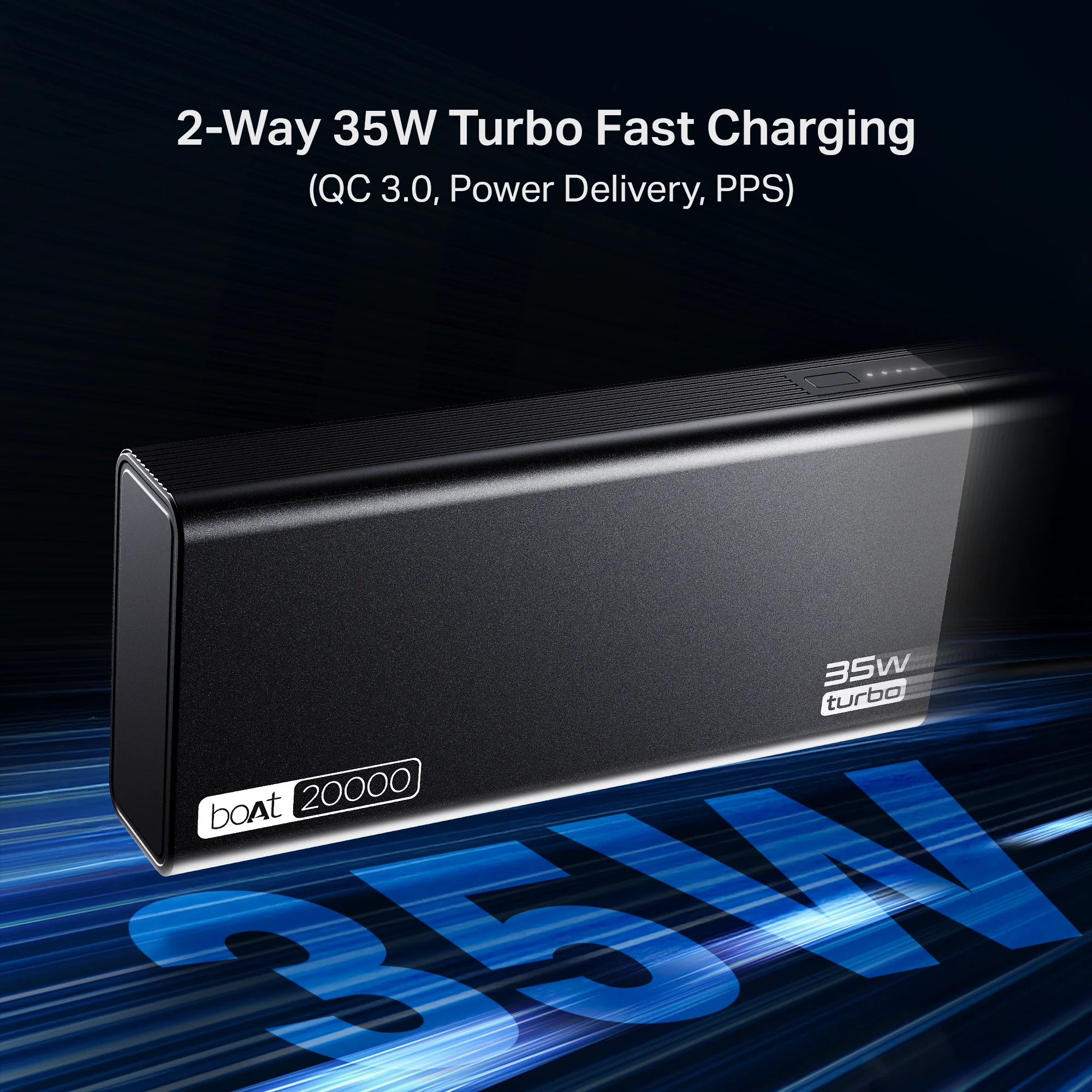 Energyshroom PB435 Turbo | Powerbank with 35W Fast Charging, 20,000mAh, 12-Layer Smart IC Protection, Aluminium Casing - Image 5