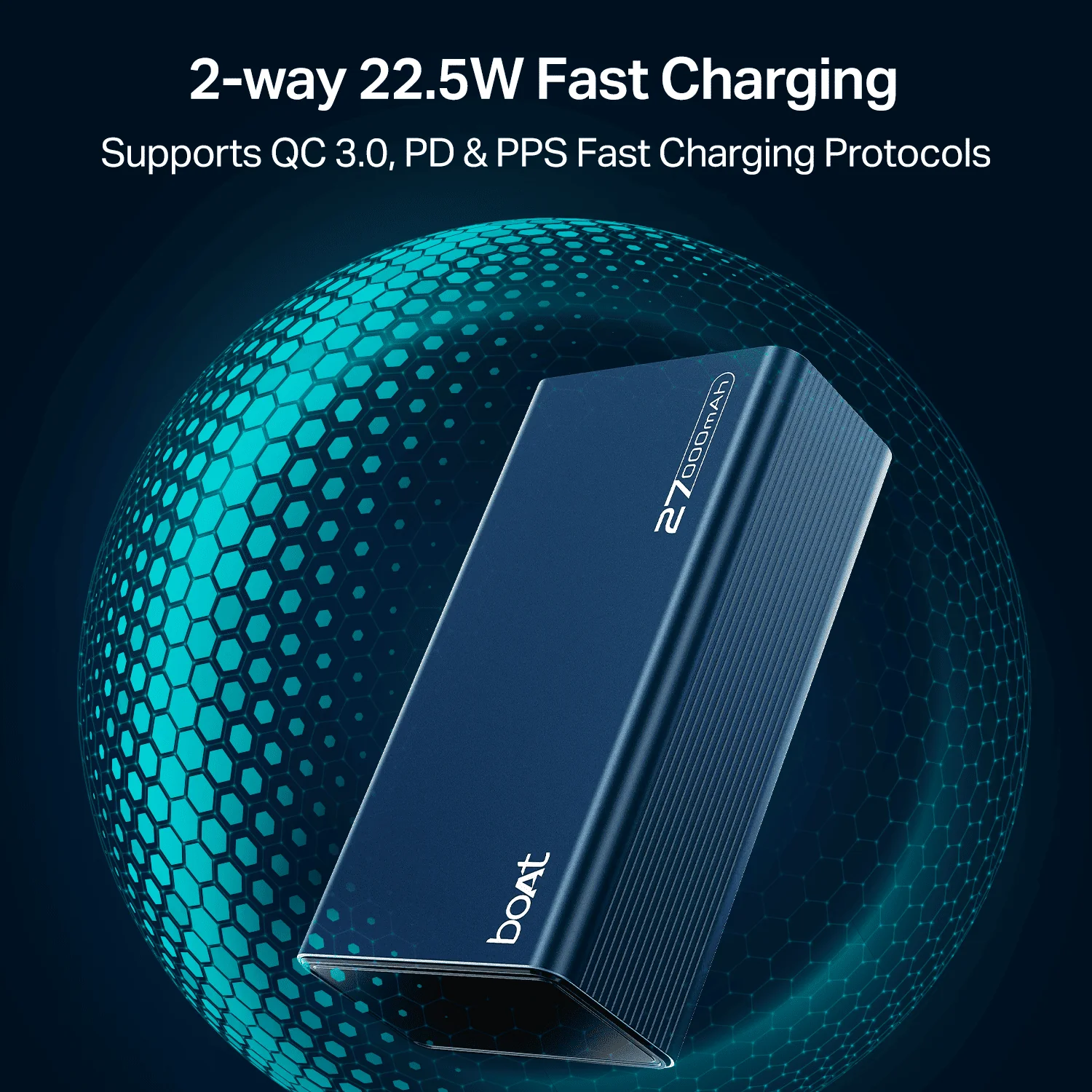 Energyshroom PB600 | Powerbank with 22.5W Fast Charging, 27000mAh, 12-Layer Protection, 4 Output Ports - Image 12