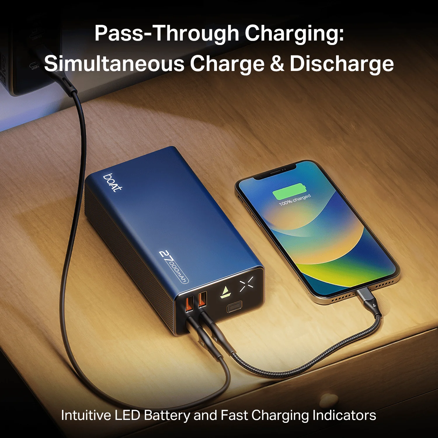 Energyshroom PB600 | Powerbank with 22.5W Fast Charging, 27000mAh, 12-Layer Protection, 4 Output Ports - Image 15